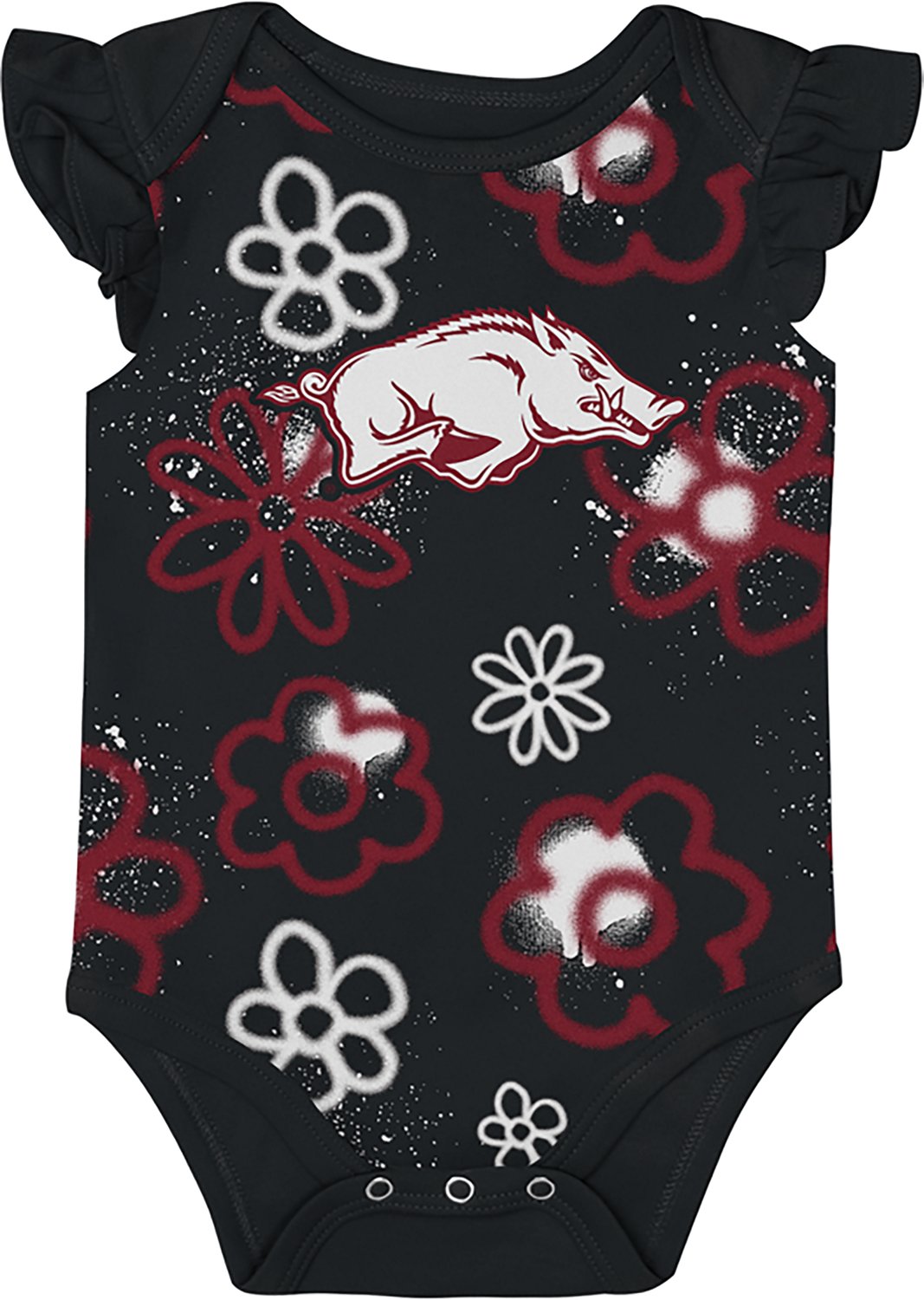 Outerstuff Infants' Arkansas Little Sunshine 2-Piece Creeper Set - view number 4