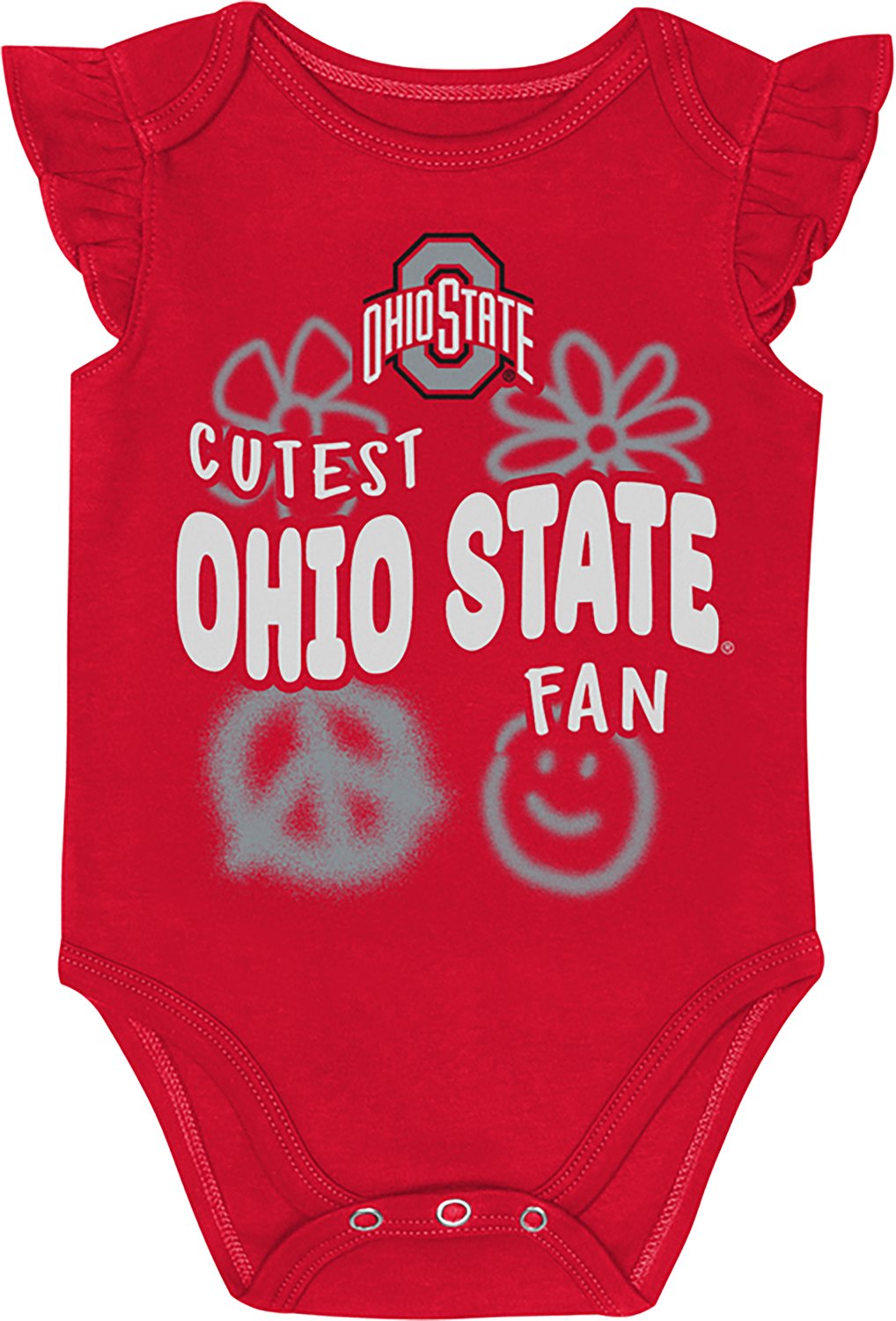 Outerstuff Infants' Ohio State Little Sunshine 2-Piece Creeper Set - view number 2