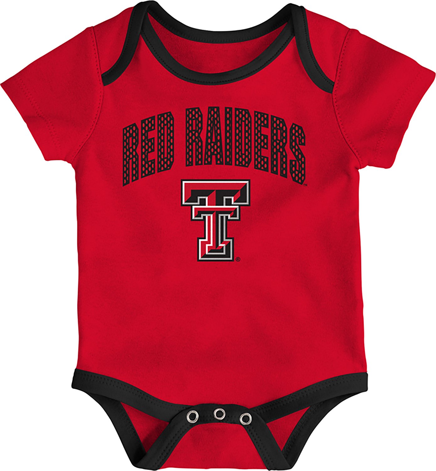 Outerstuff Infants' Texas Tech All Day Play 3-Piece Creeper Set - view number 2