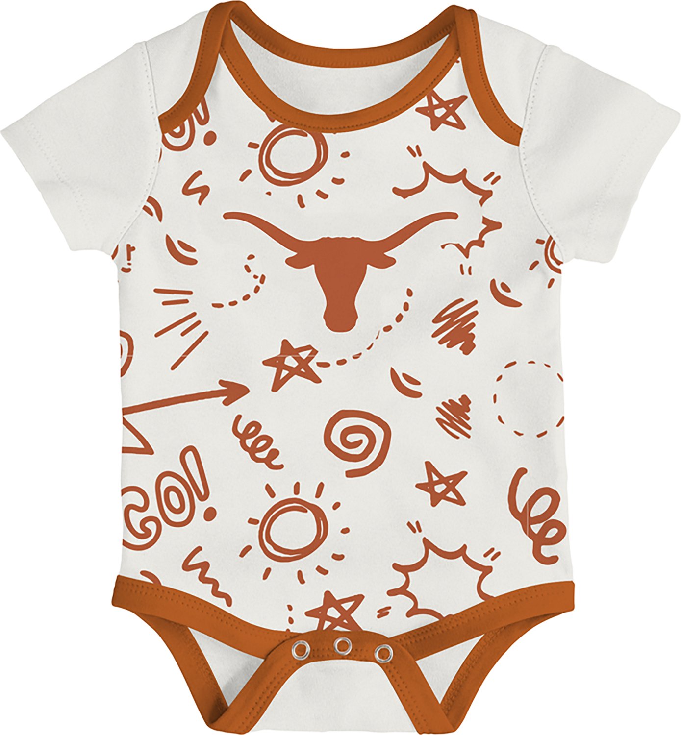 Outerstuff Infants' Texas All Day Play 3-Piece Creeper Set - view number 4
