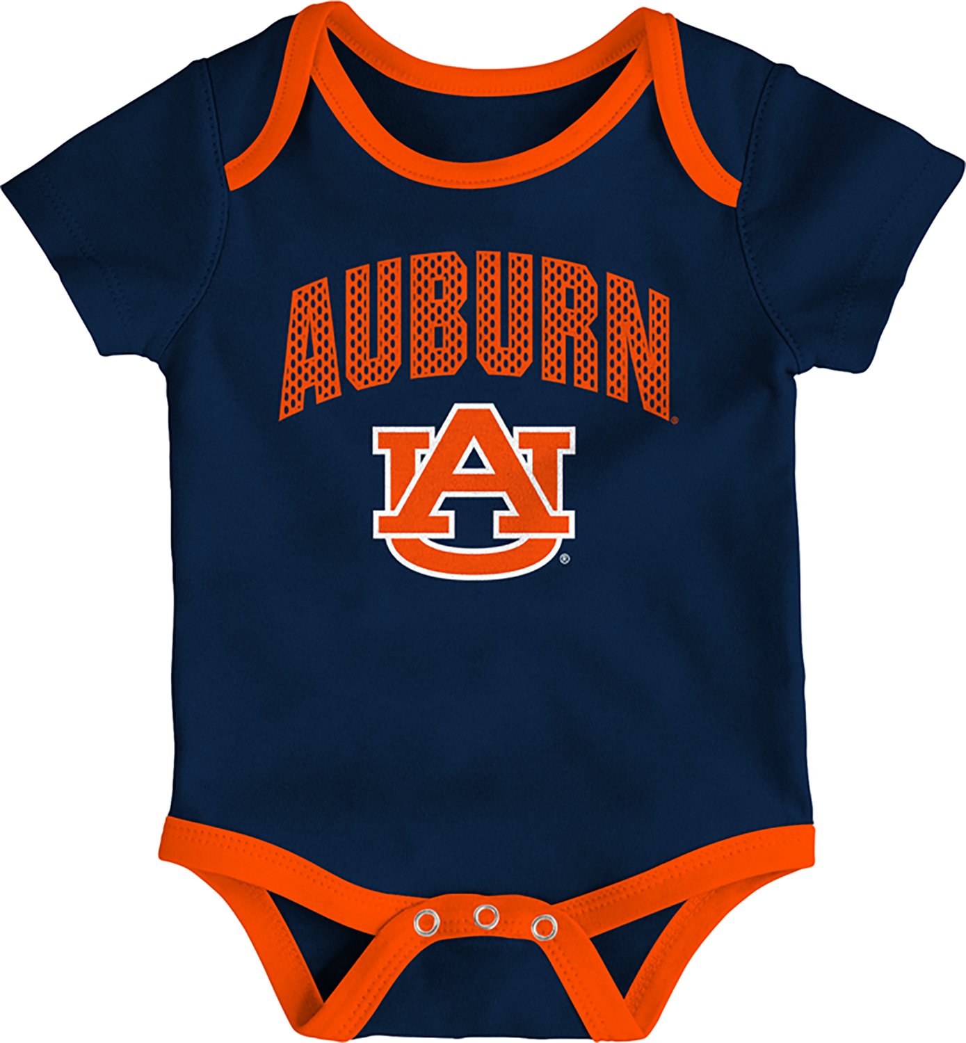 Outerstuff Infants' Auburn All Day Play 3-Piece Creeper Set - view number 2