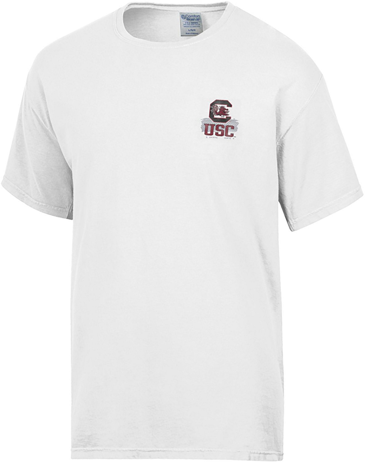 Comfort Wash Men's University of South Carolina Mascot Stripe Graphic T-shirt - view number 2