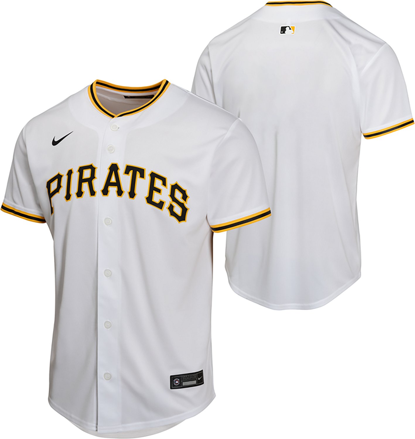Nike Youth Pittsburgh Pirates Home Game Jersey - view number 3