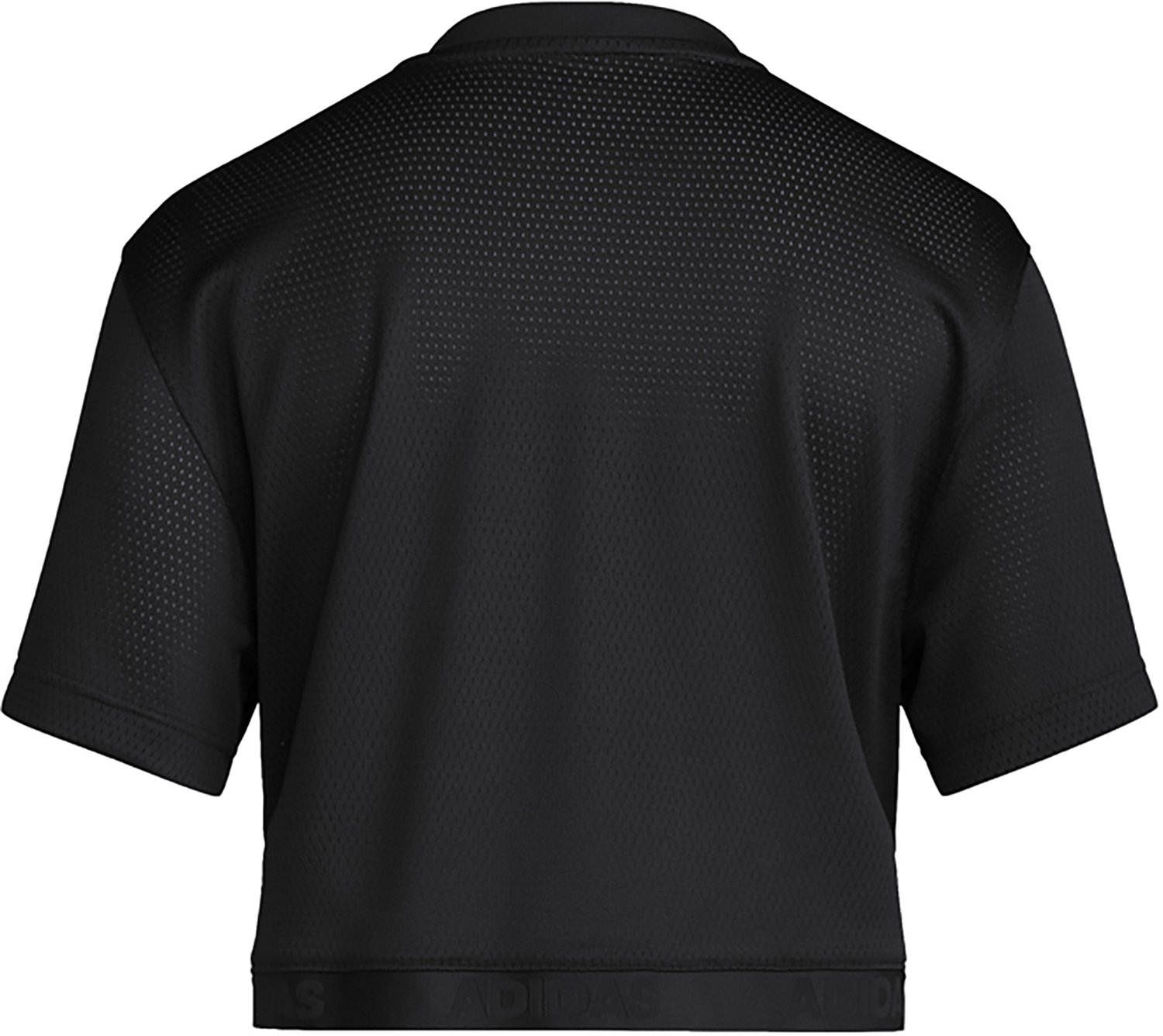 adidas Women's Mississippi State University Crop Football Jersey - view number 2
