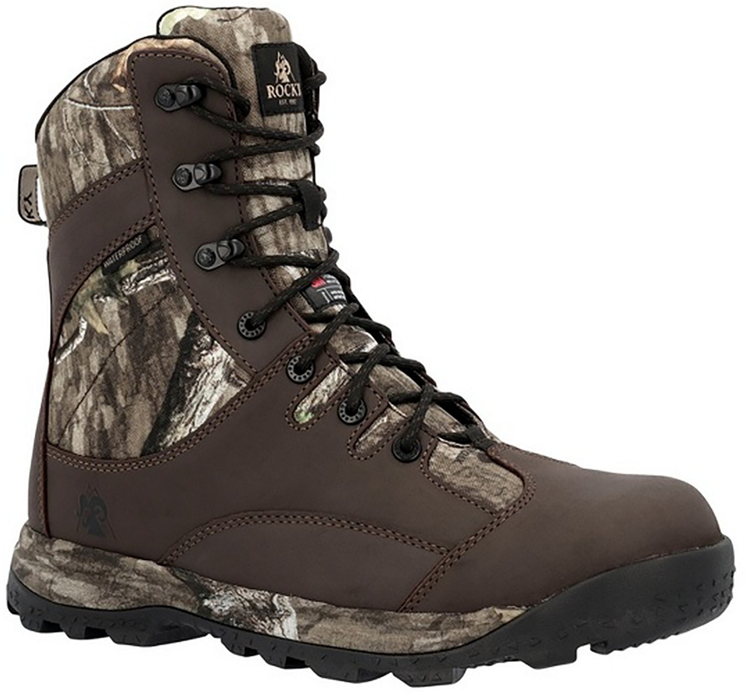 Rocky Men's Wildcat Mossy Oak Country DNA Thinsulate Hunting Boots