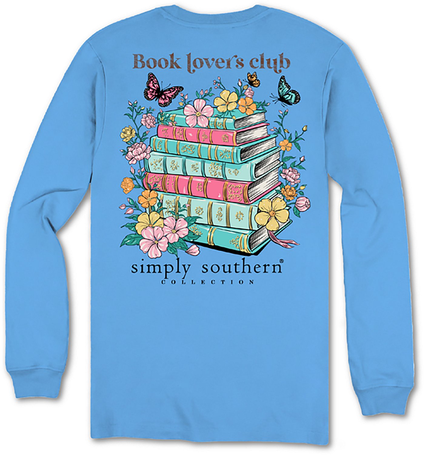 Simply Southern Girls' Book Lover Long Sleeve T-shirt - view number 2