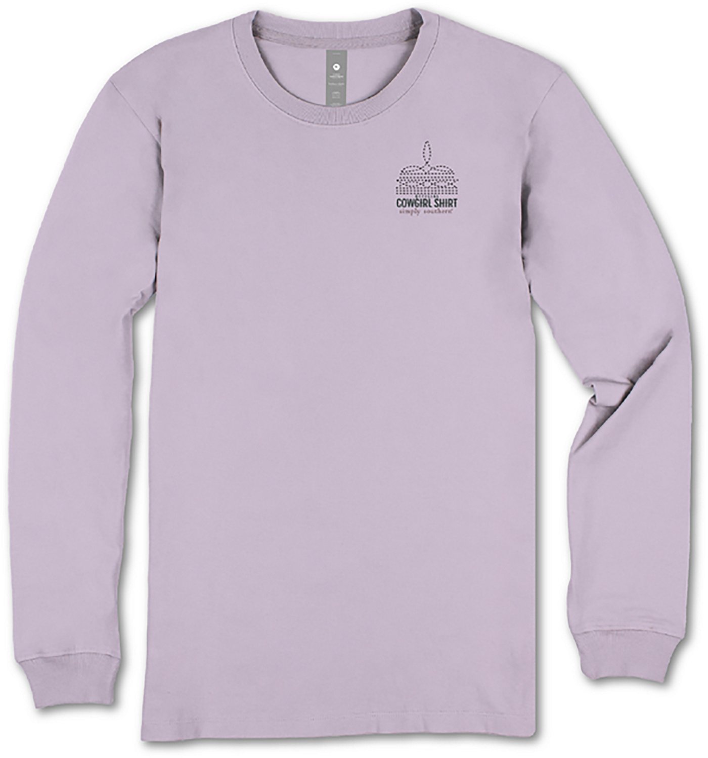 Simply Southern Girls' Cowgirl Long Sleeve T-shirt - view number 3