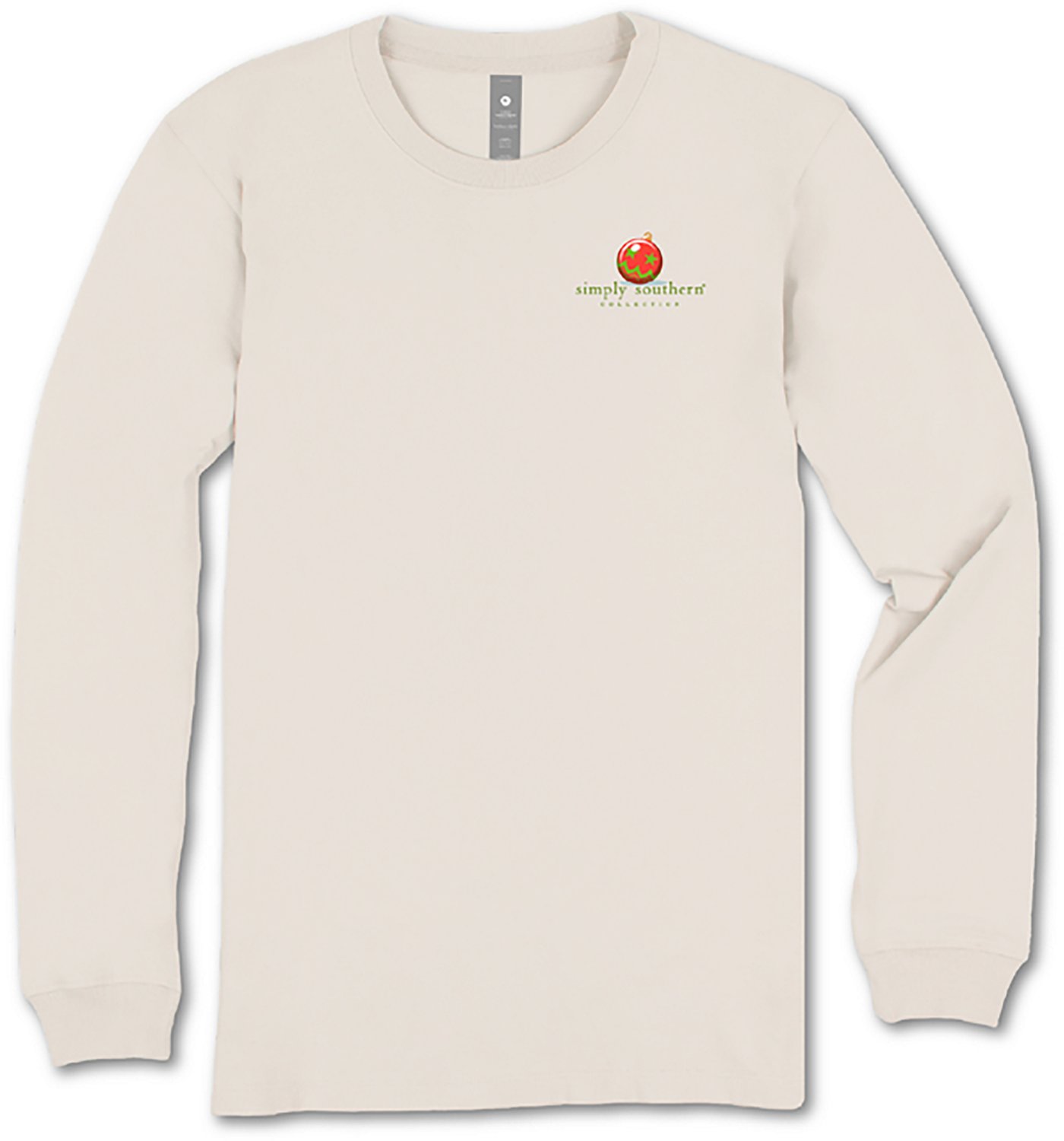 Simply Southern Girls' Holly Jolly Dog Long Sleeve T-shirt - view number 4