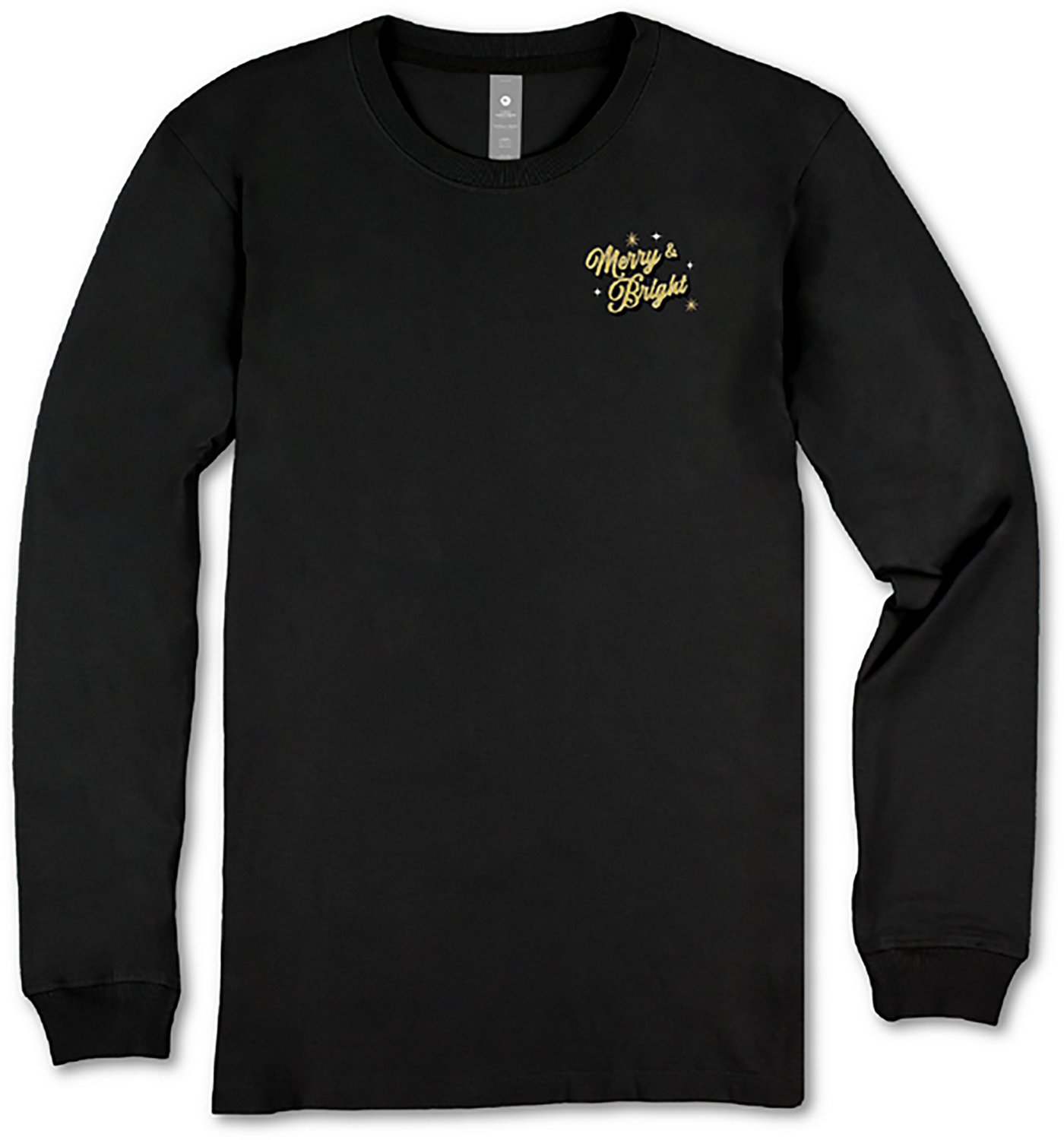 Simply Southern Girls' Merry Raccoon Long Sleeve T-shirt - view number 3