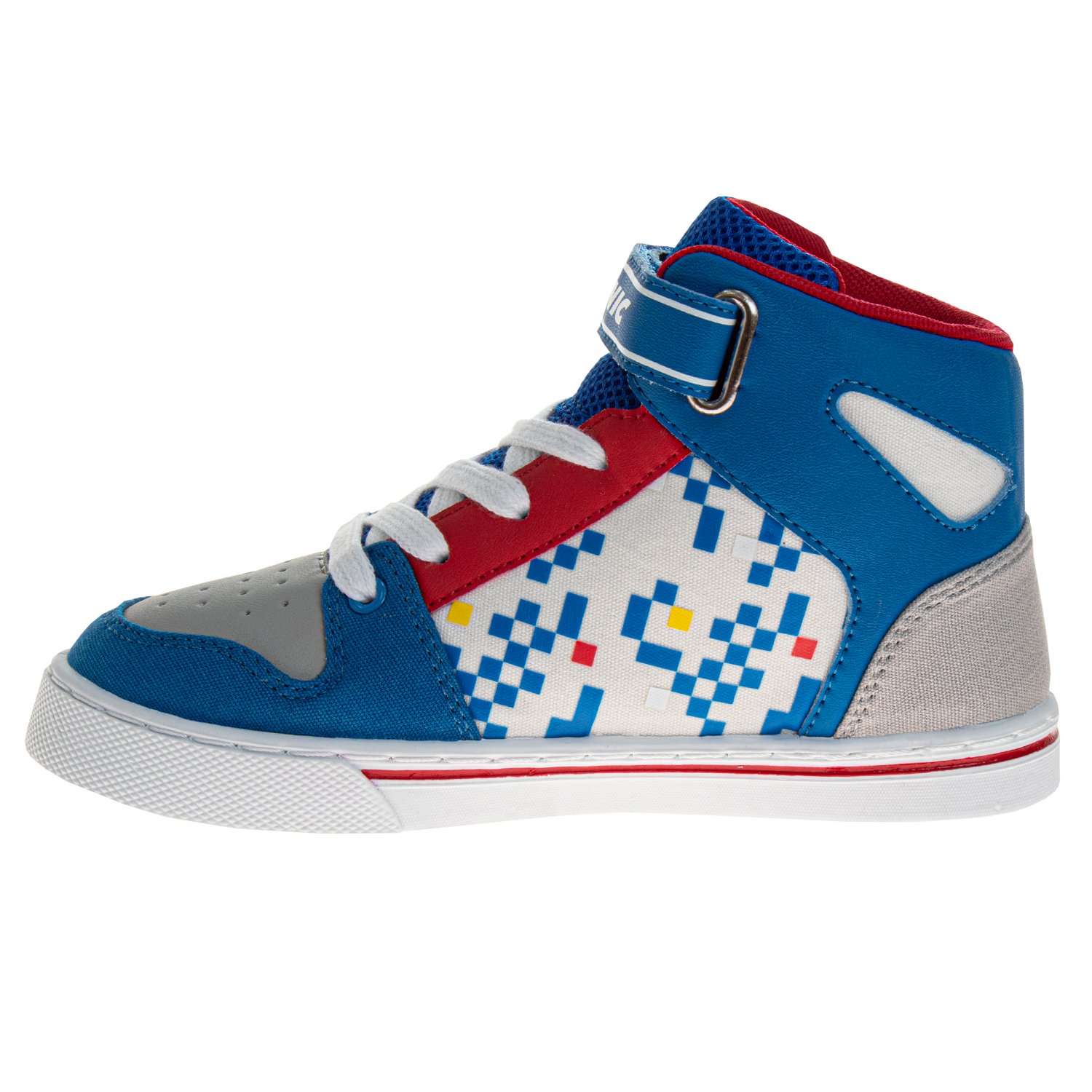 SEGA Boys' Sonic the Hedgehog High Top Canvas Shoes