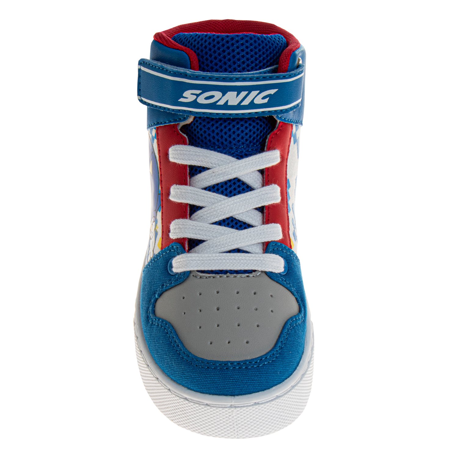 SEGA Boys' Sonic the Hedgehog High Top Canvas Shoes