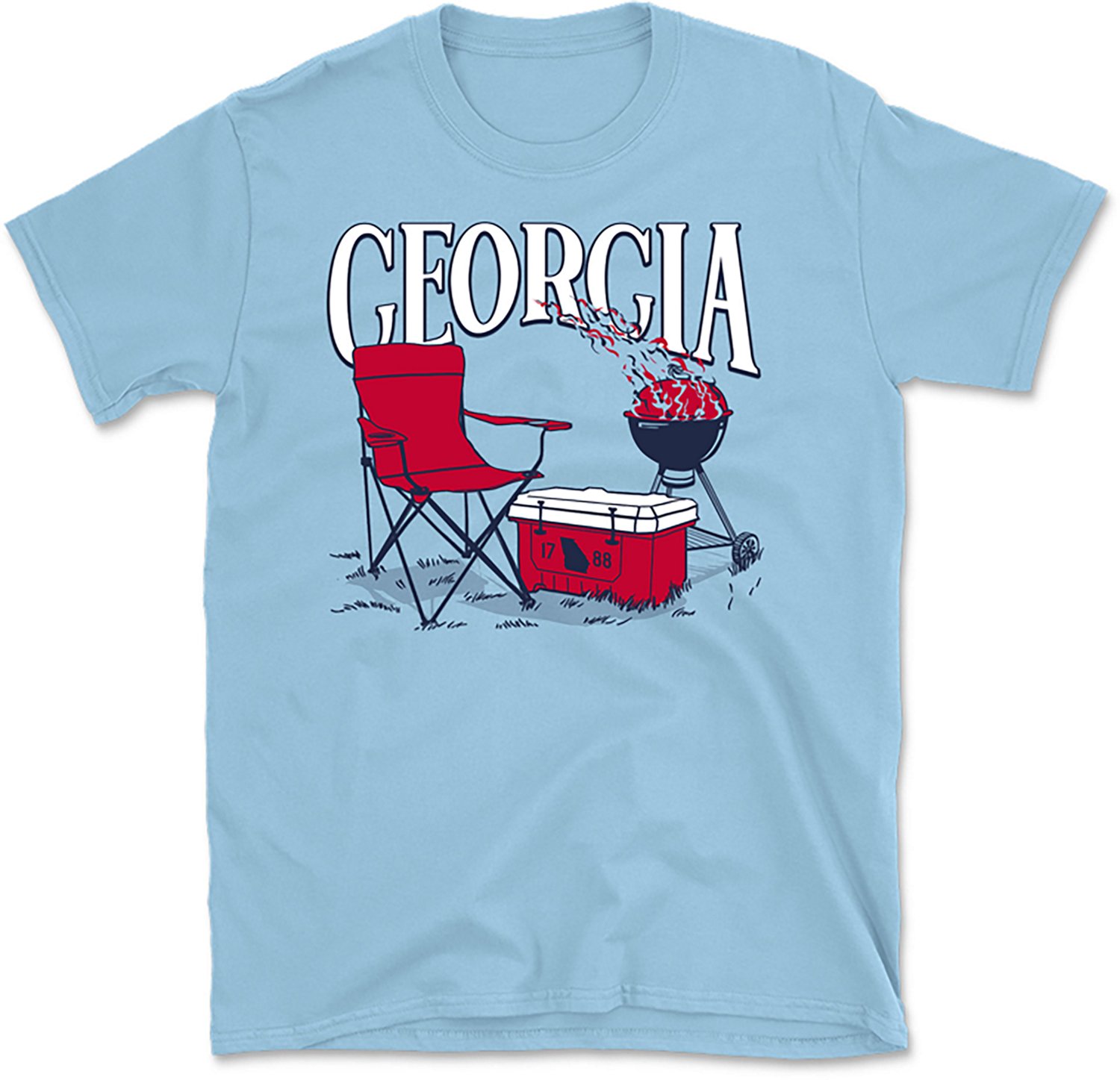 State Life Men's GA Backyard T-shirt - view number 1