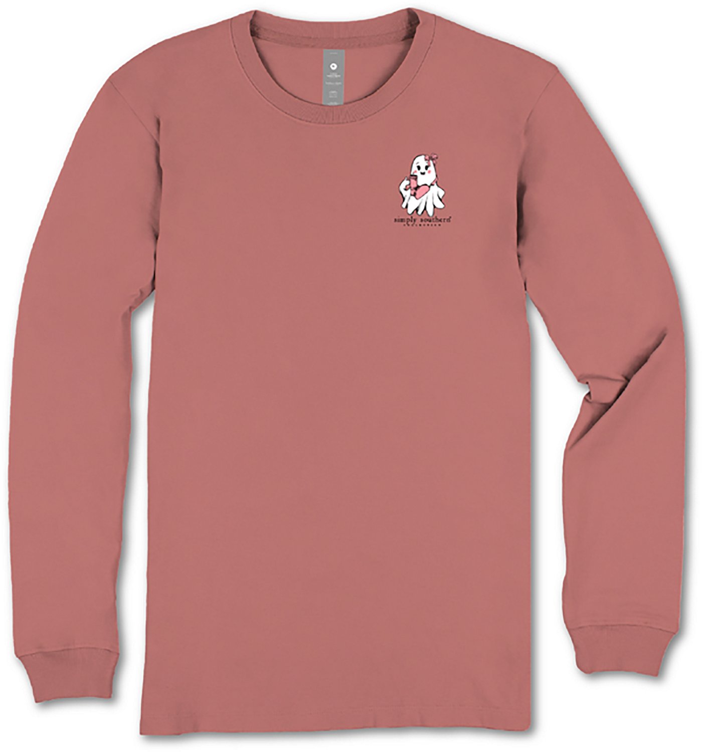 Simply Southern Women's Ghost Stanley Boo Long Sleeve T-shirt - view number 3
