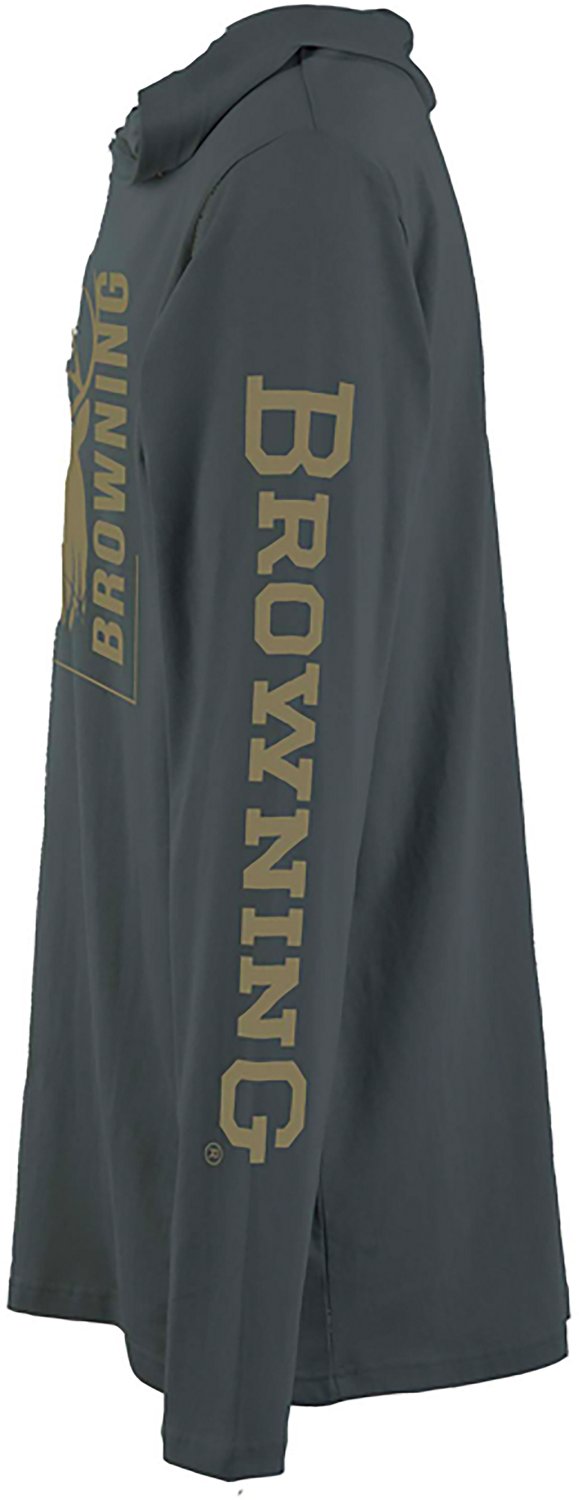 Browning Men's Taylor Hooded Long Sleeve T-shirt - view number 3