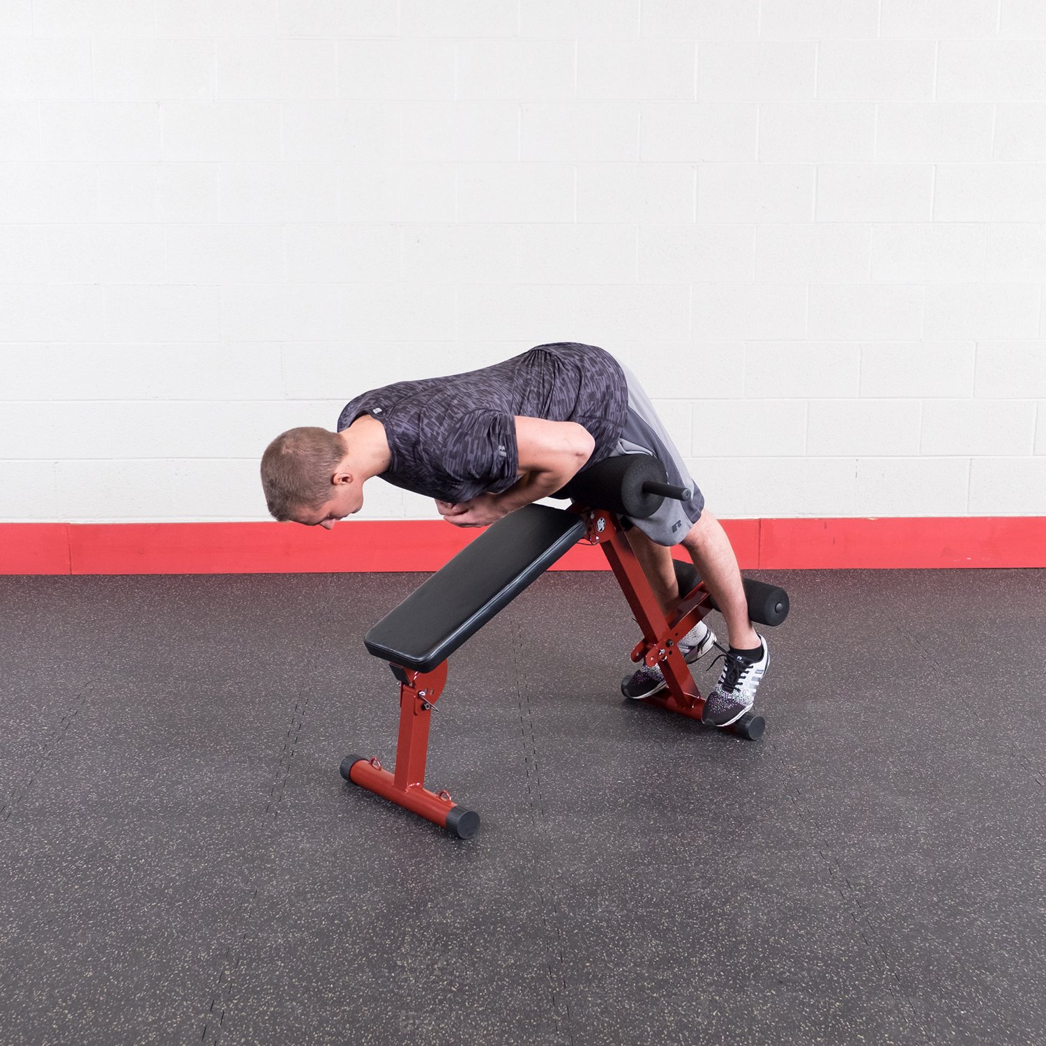 Body-Solid Best Fitness Ab Board Hyperextension Bench - view number 3