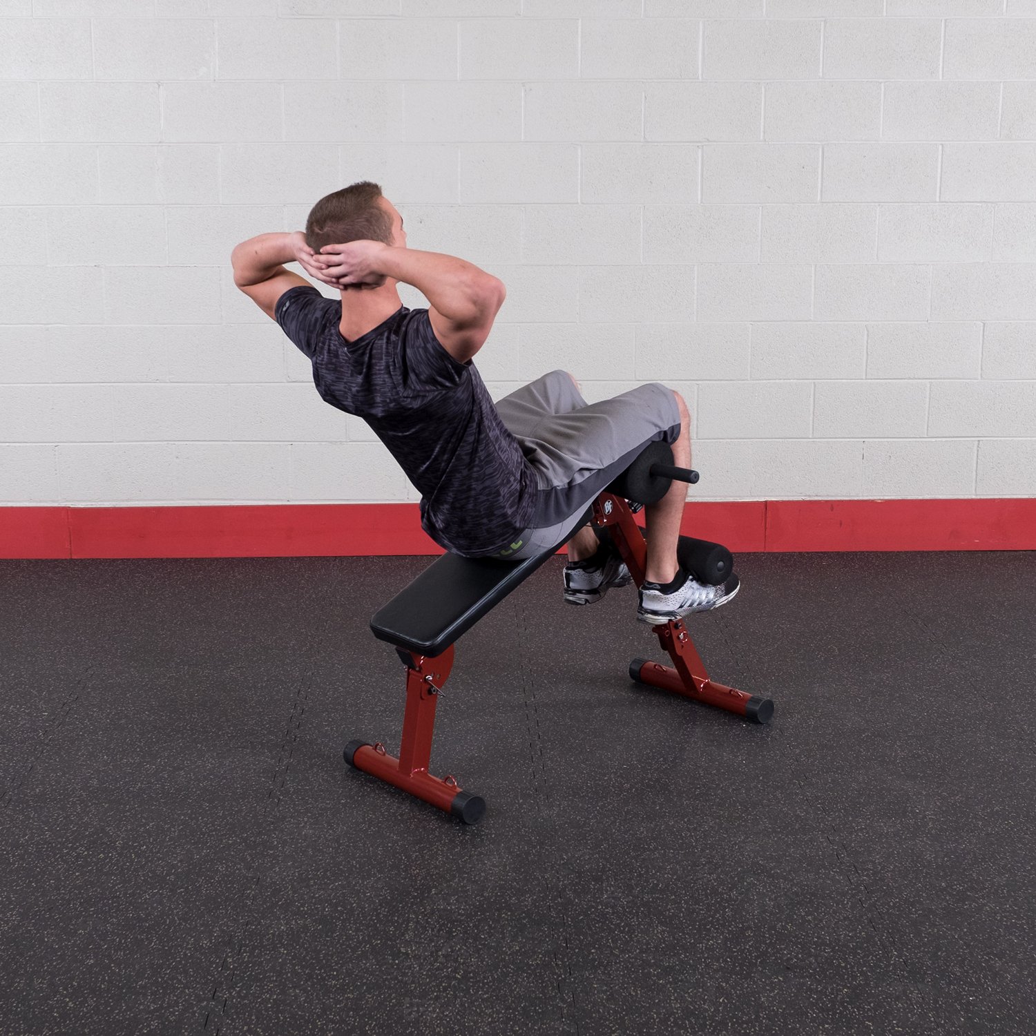 Body-Solid Best Fitness Ab Board Hyperextension Bench - view number 4