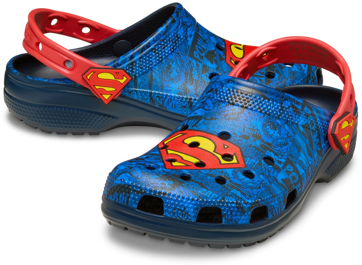 Crocs Adults' Superman Classic Clogs - view number 3