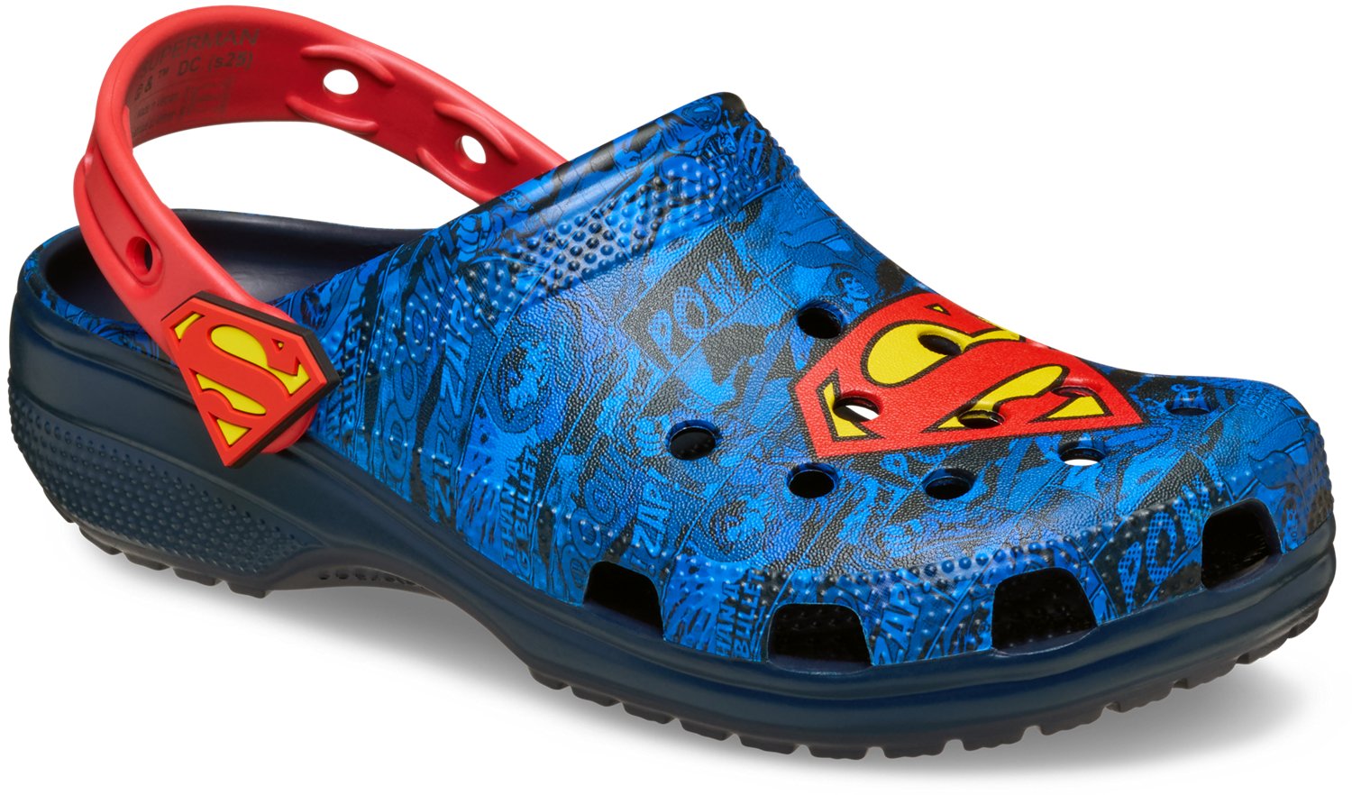 Crocs Adults' Superman Classic Clogs - view number 7