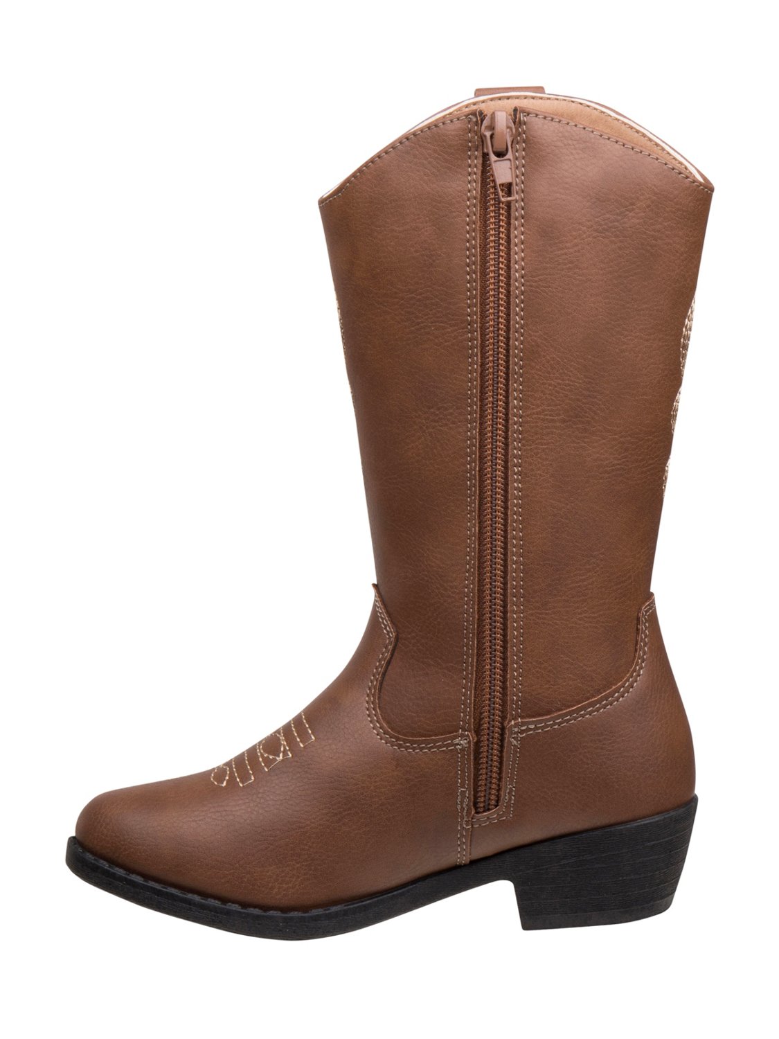 Kensie Girl Toddlers' Side-Zip Cowgirl Boots - view number 2