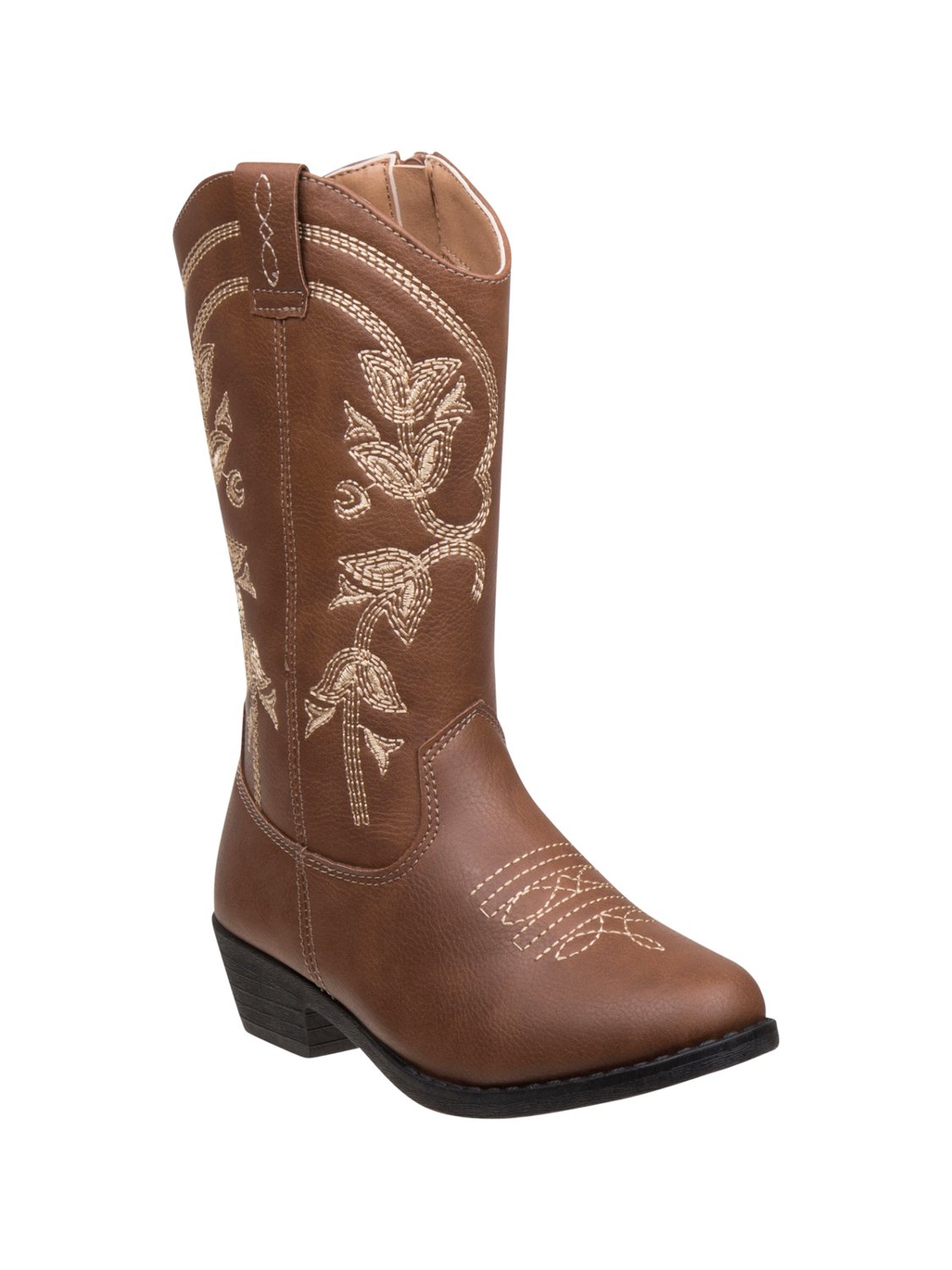 Kensie Girl Toddlers' Side-Zip Cowgirl Boots - view number 3