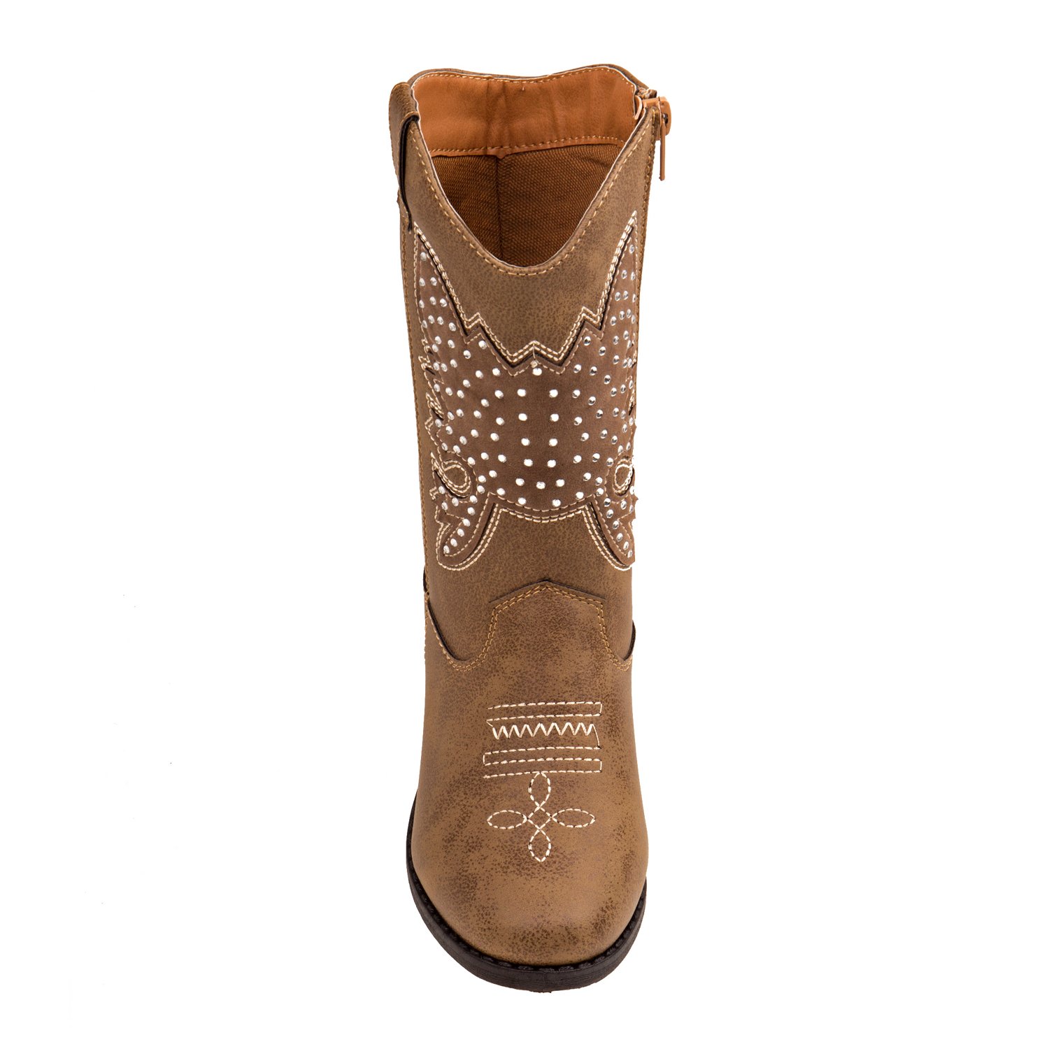 Kensie Girl Side-Zip Cowgirl Boots - view number 7