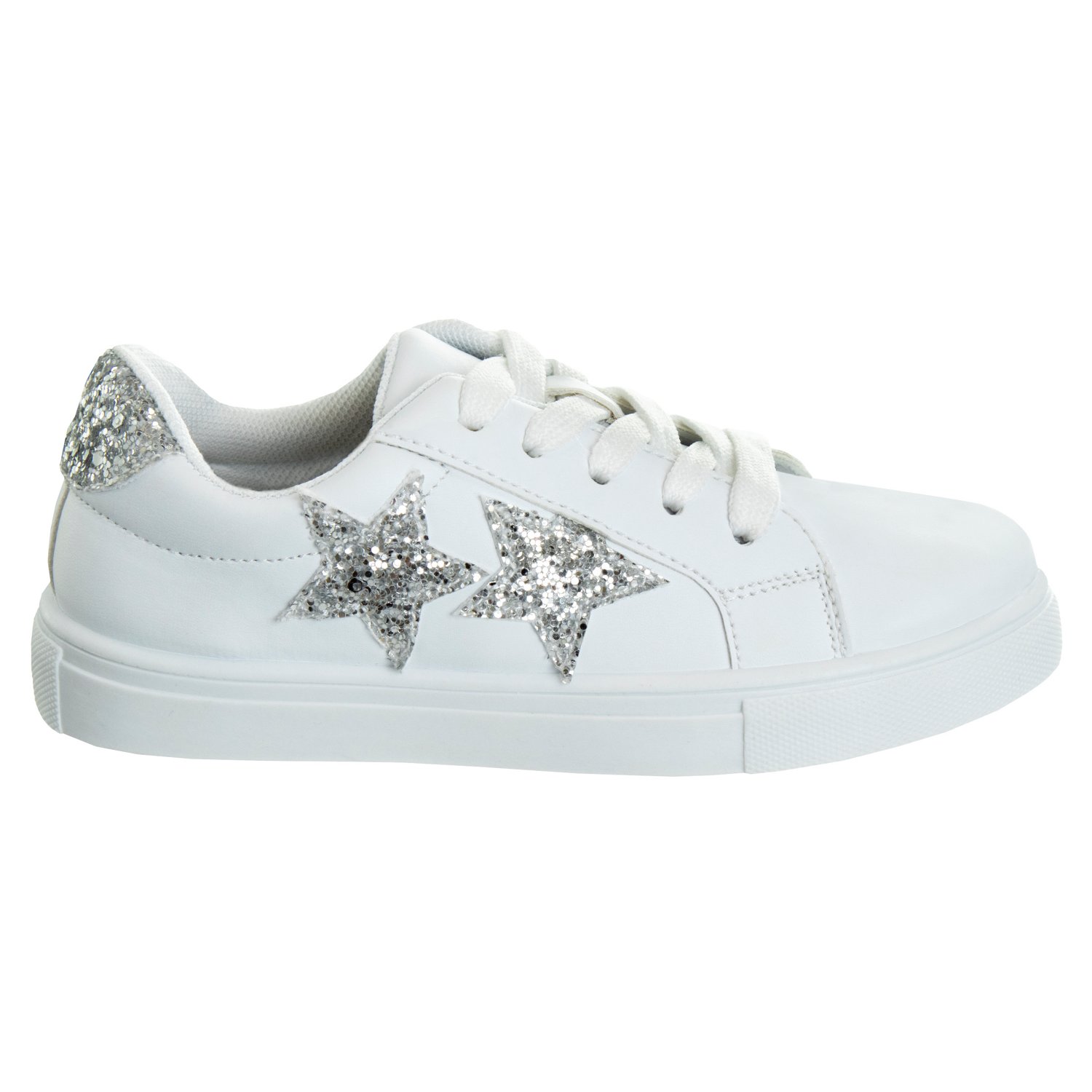 Kensie Girl Glitter Lace-Up Shoes