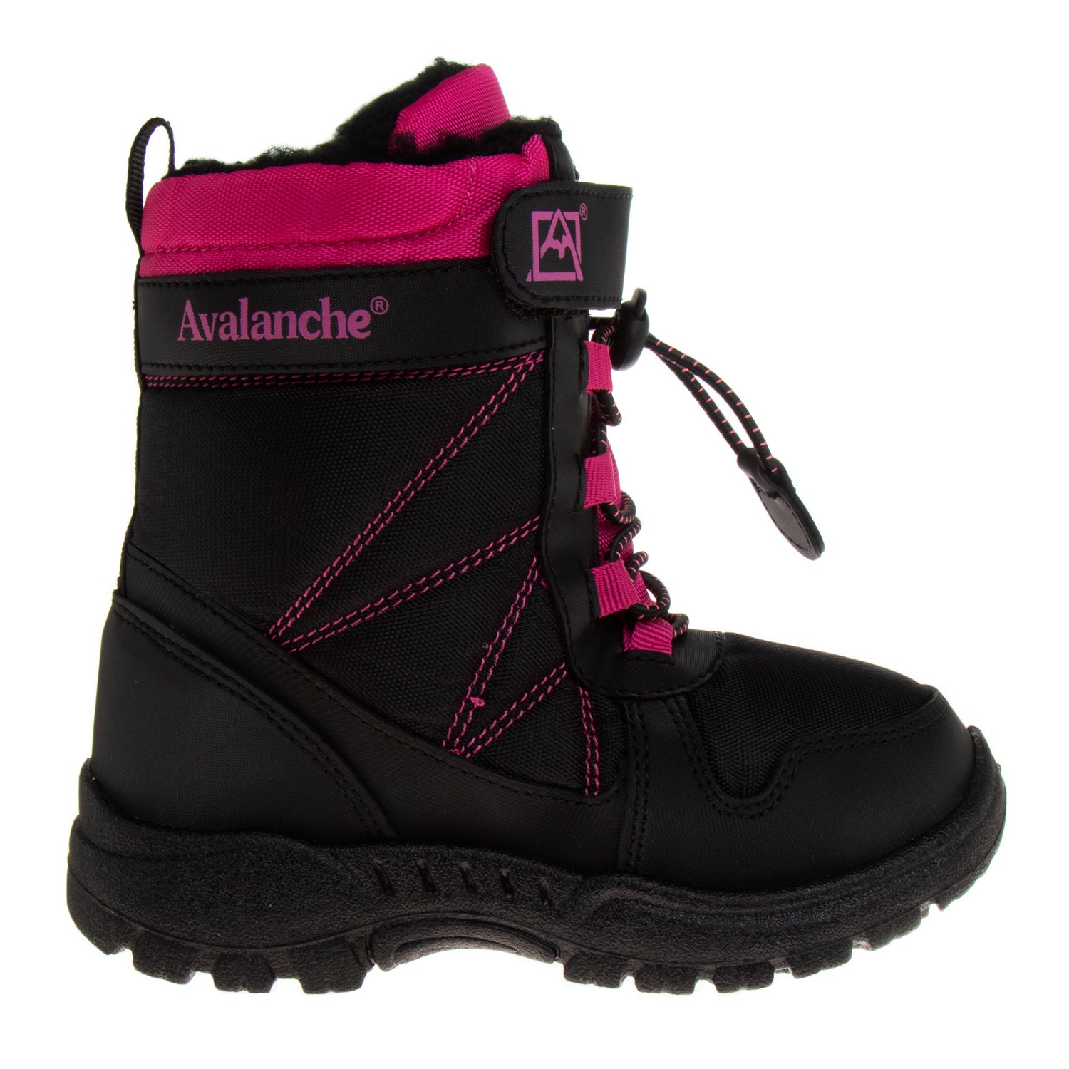 Avalanche Kids' Faux Fur Snow Boots