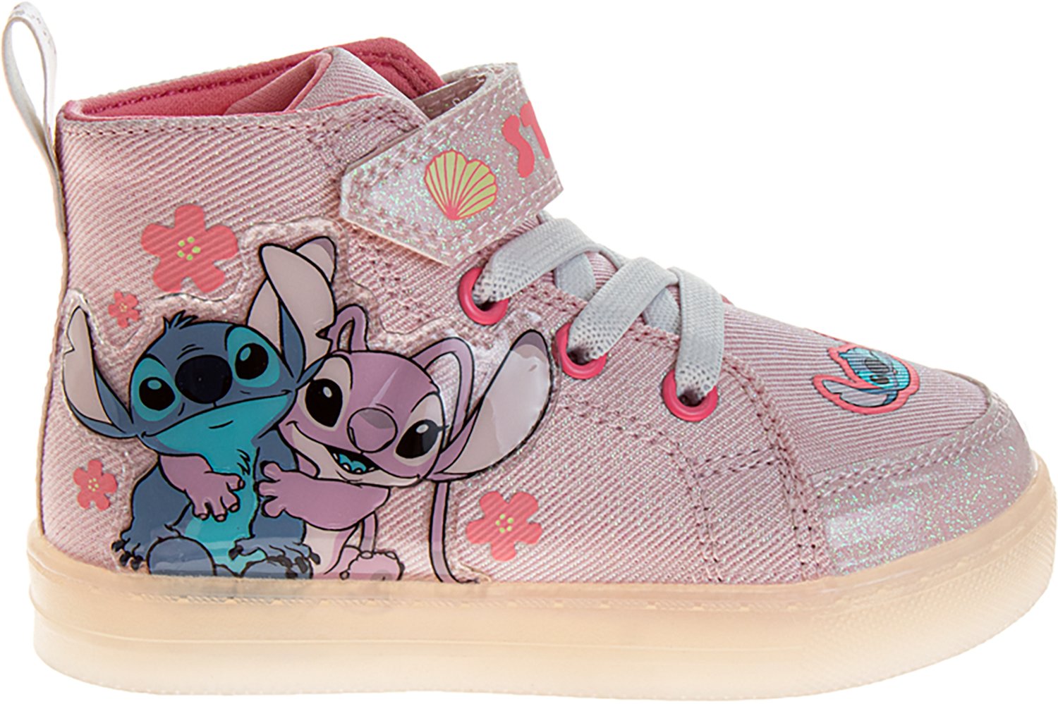 Disney Toddler Girls' Lilo and Stitch High-Top Shoes