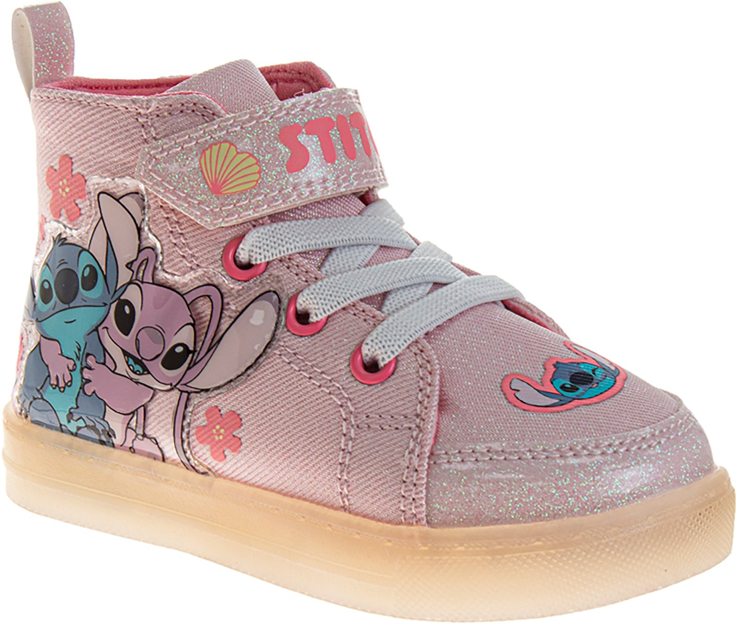 Disney Toddler Girls' Lilo and Stitch High-Top Shoes
