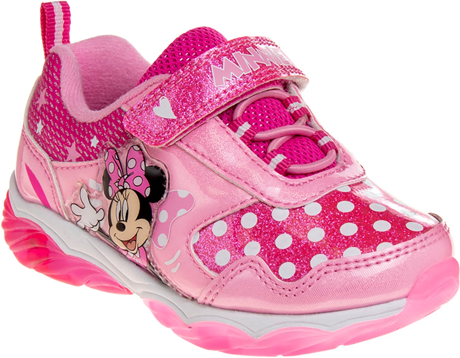 Disney Toddler Girls' Minnie Mouse White Light Shoes - view number 3