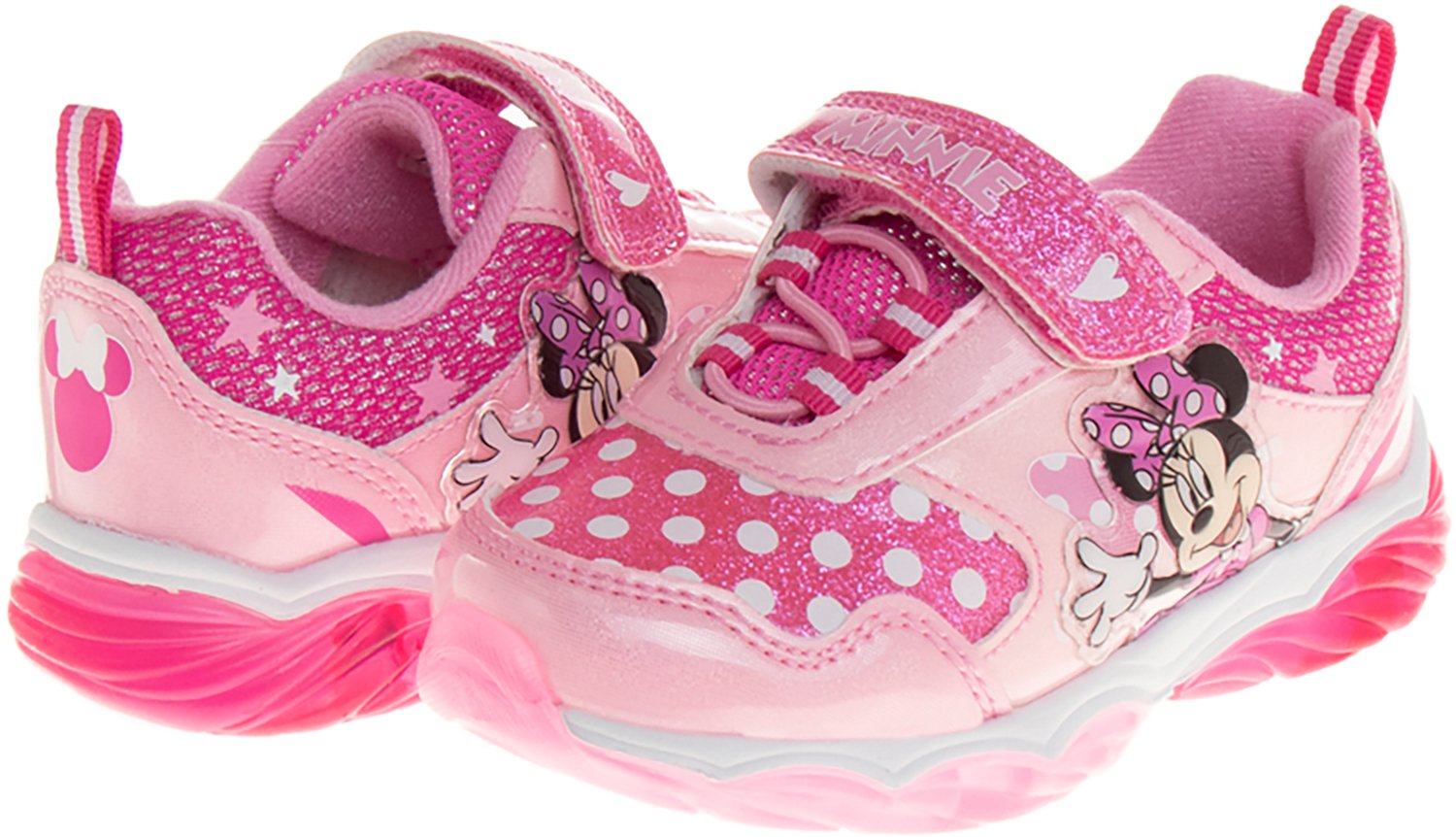 Disney Toddler Girls' Minnie Mouse White Light Shoes - view number 8