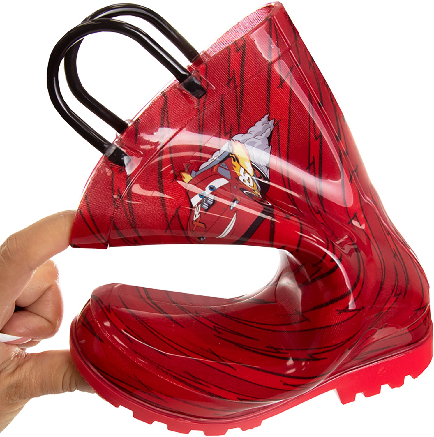 Disney Pixar Toddler Boys' Cars Lightning McQueen Rain Boots - view number 7