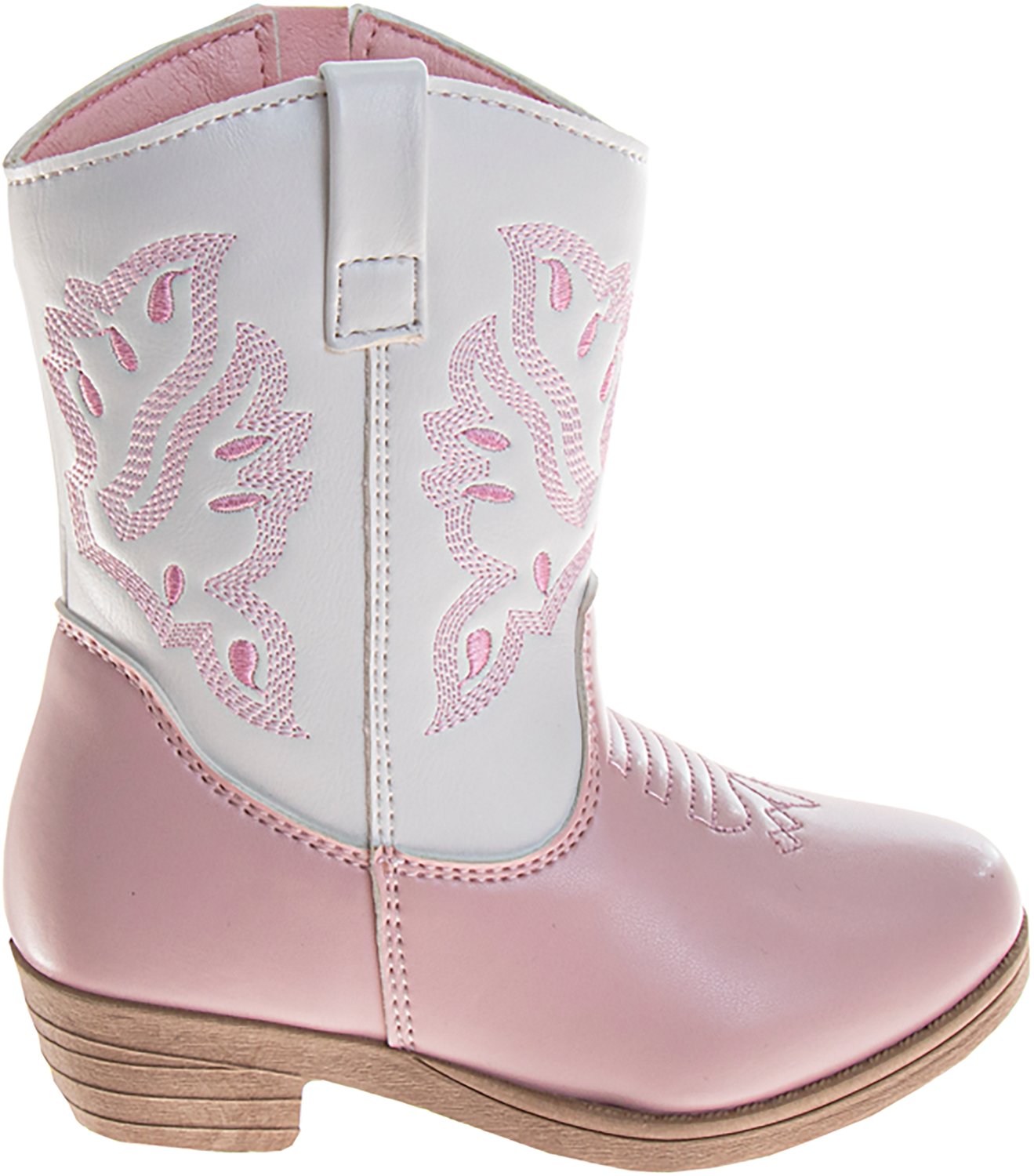 Laura Ashley Toddler Girls' Embroidered Western Boots