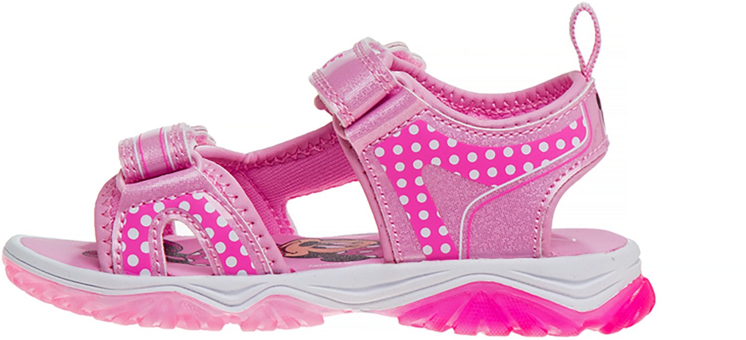 Disney Minnie Mouse Girl's Sneakers with Two White Lights TD - view number 2