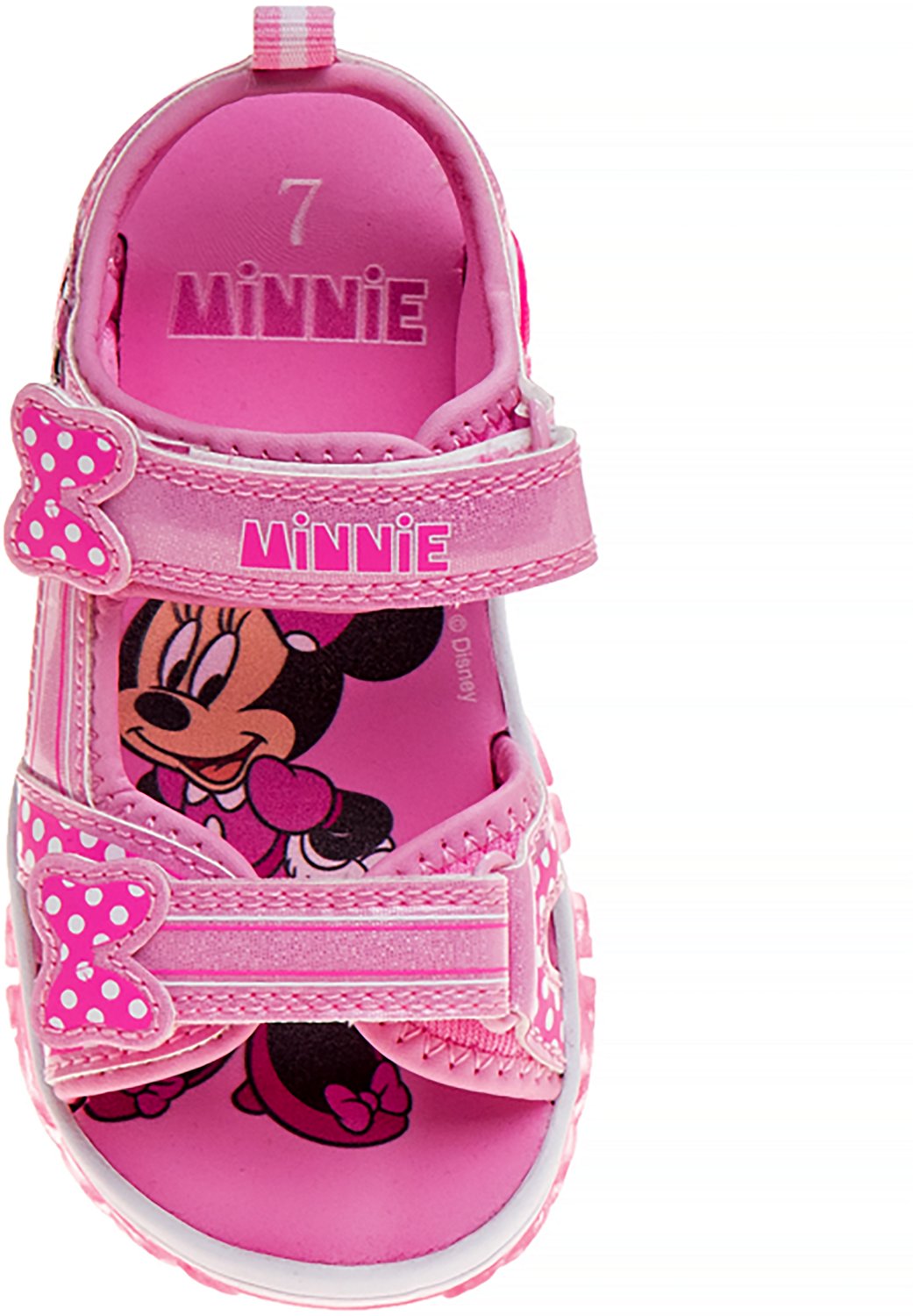 Disney Minnie Mouse Girl's Sneakers with Two White Lights TD - view number 5