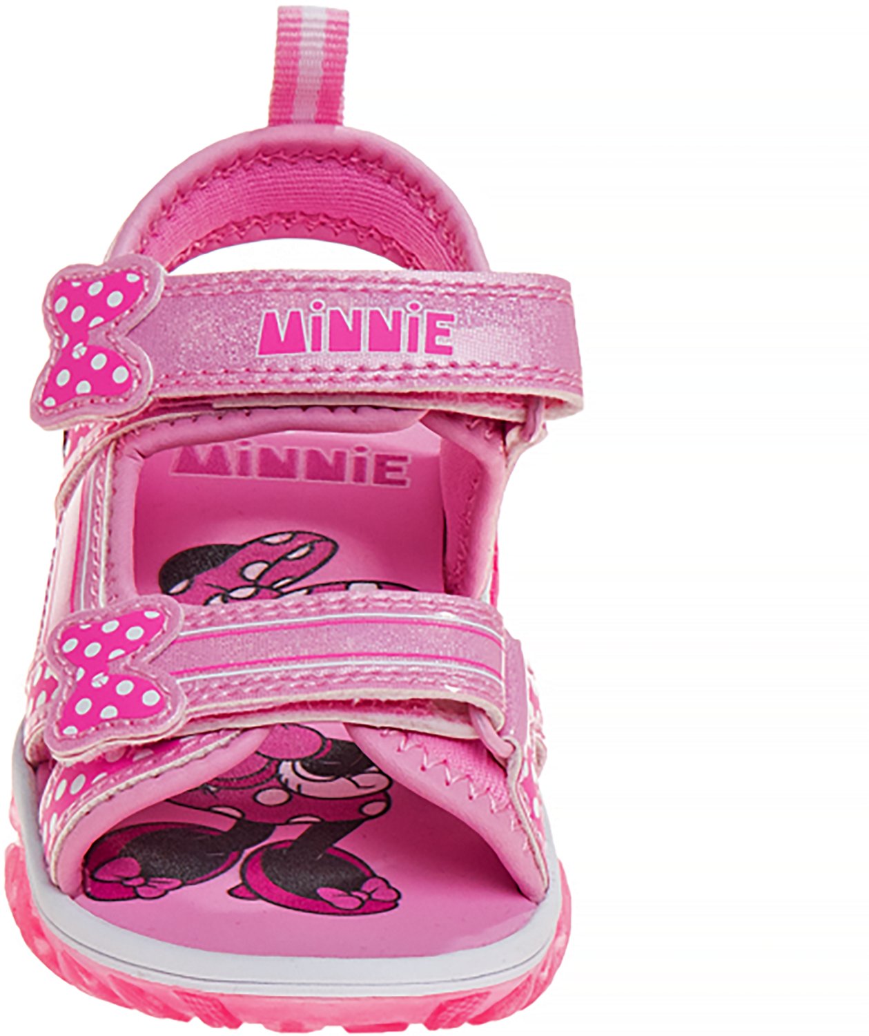 Disney Minnie Mouse Girl's Sneakers with Two White Lights TD - view number 7