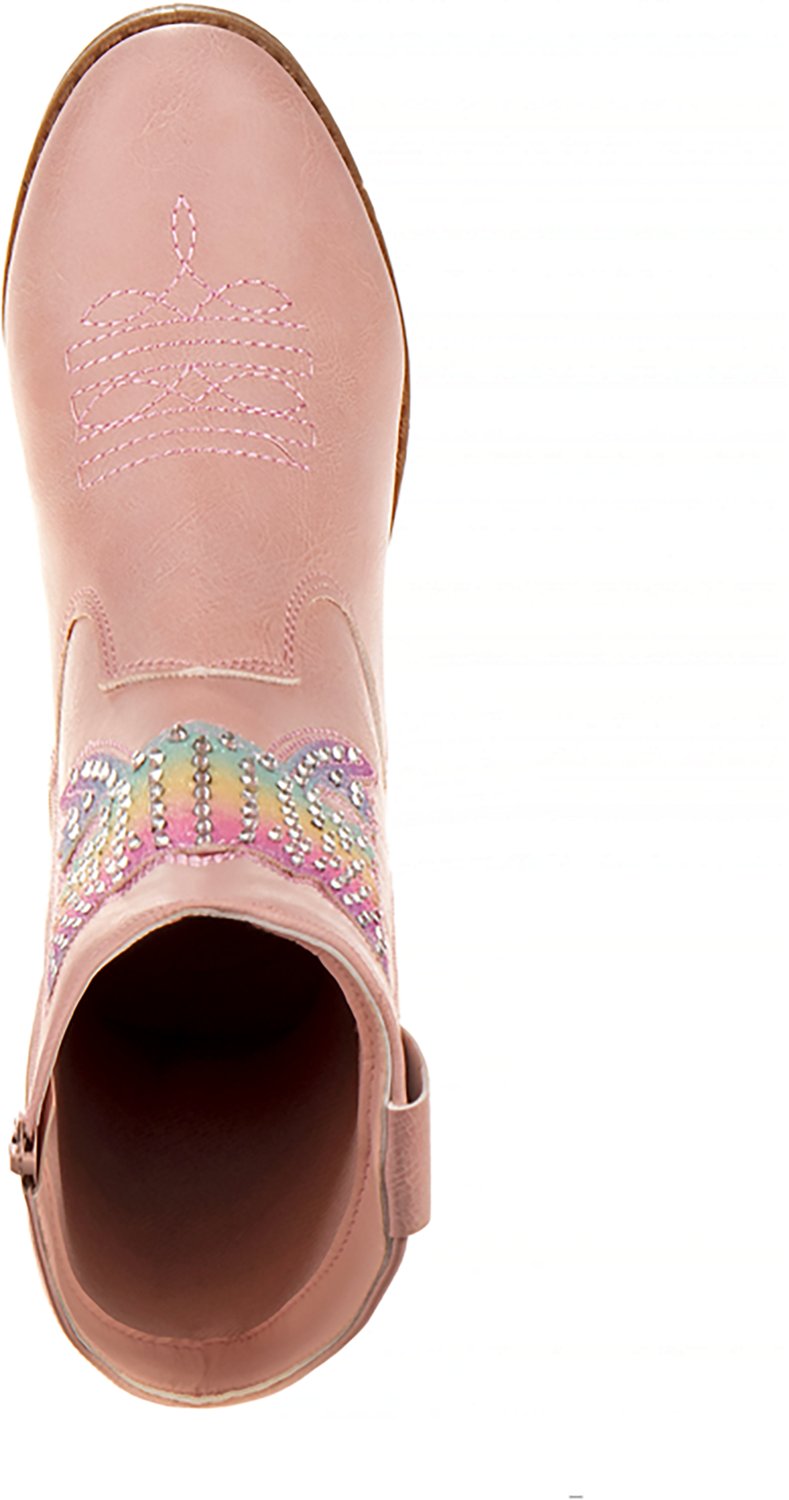 Kensie Girl Side-Zip Cowgirl Boots - view number 5