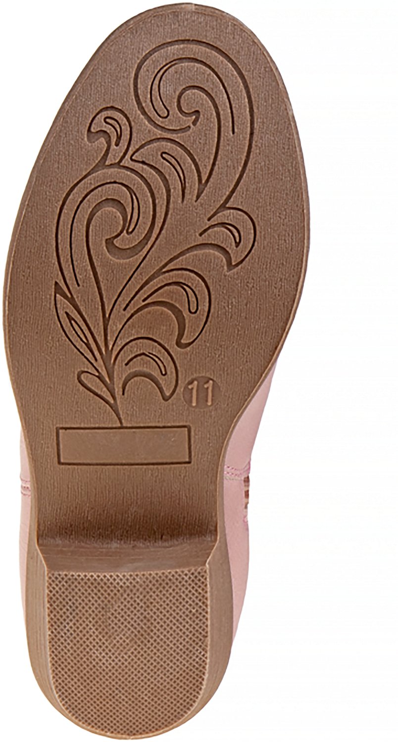 Kensie Girl Side-Zip Cowgirl Boots - view number 6
