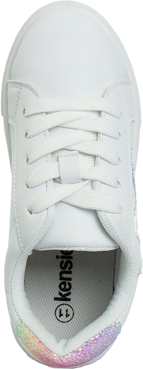 Kensie Girl Glitter Lace-Up Shoes - view number 5