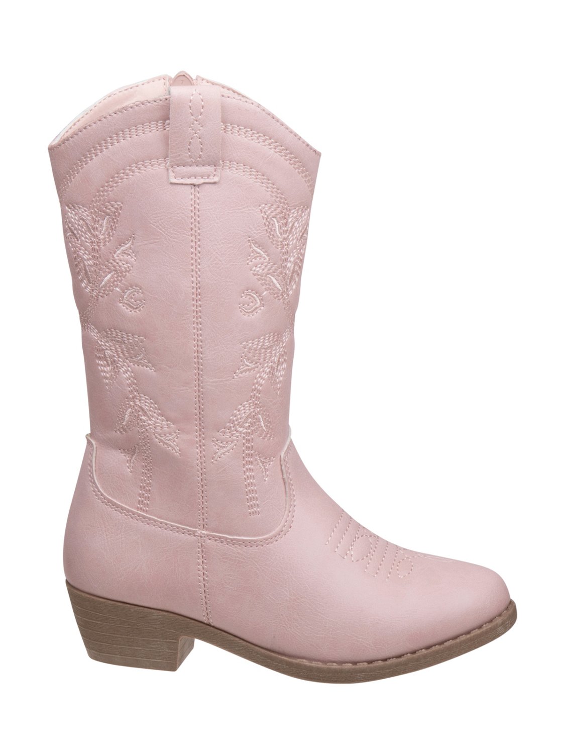 Kensie Girl Toddlers' Side-Zip Cowgirl Boots