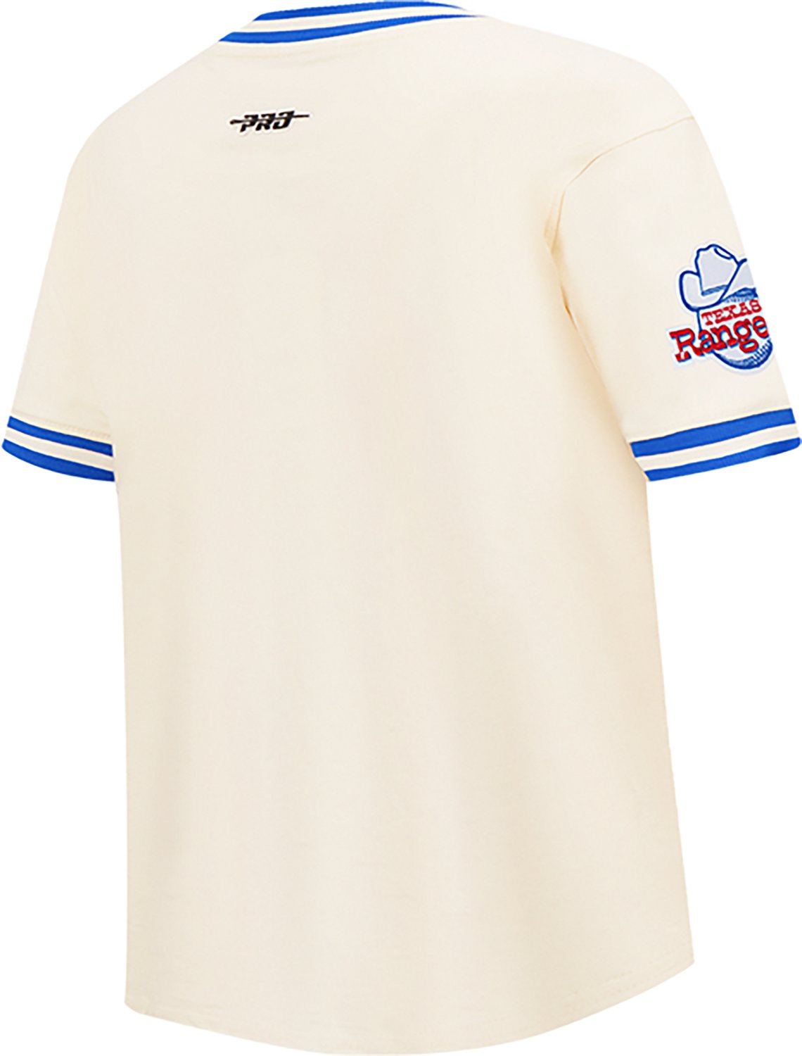 Pro Standard Boys' Rangers Retro Classic BB Striped Rib T-shirt - view number 4