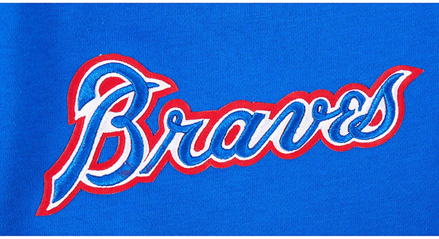 Pro Standard Boys' Atlanta Braves Retro Classic BB Fleece Shorts - view number 6