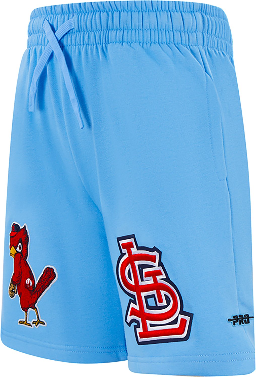 Pro Standard Boys' St. Louis Cardinals Retro Classic BB Fleece Shorts - view number 4