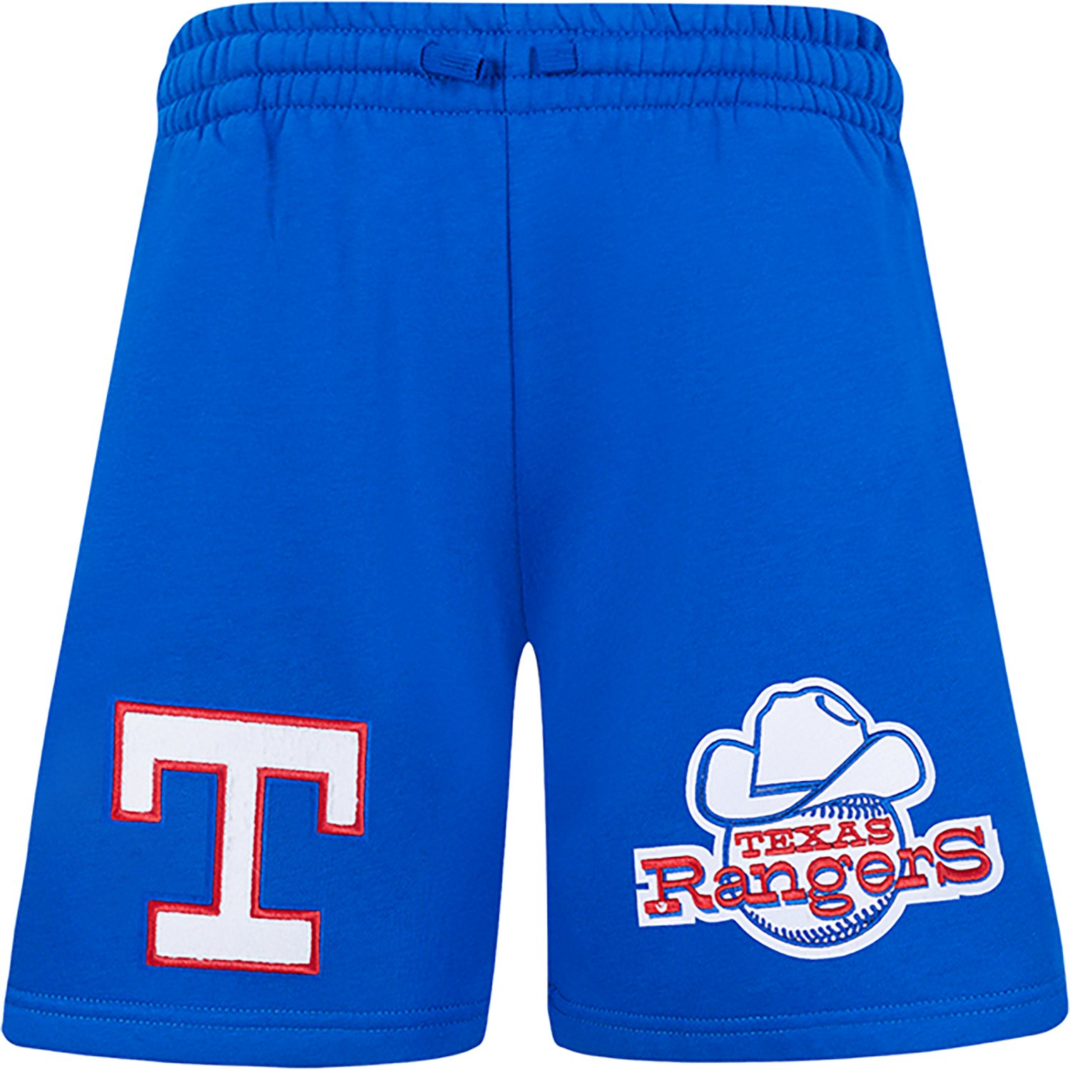 Pro Standard Boys' Texas Rangers Retro Classic BB Fleece Shorts - view number 2