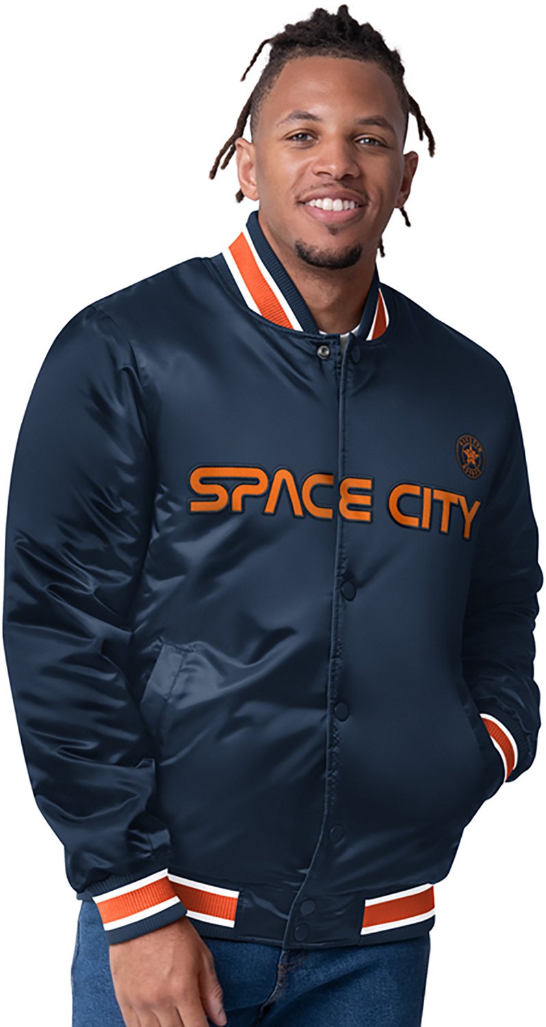 Starter Men's Houston Astros Closer Reversible Long Sleeve Jacket - view number 3