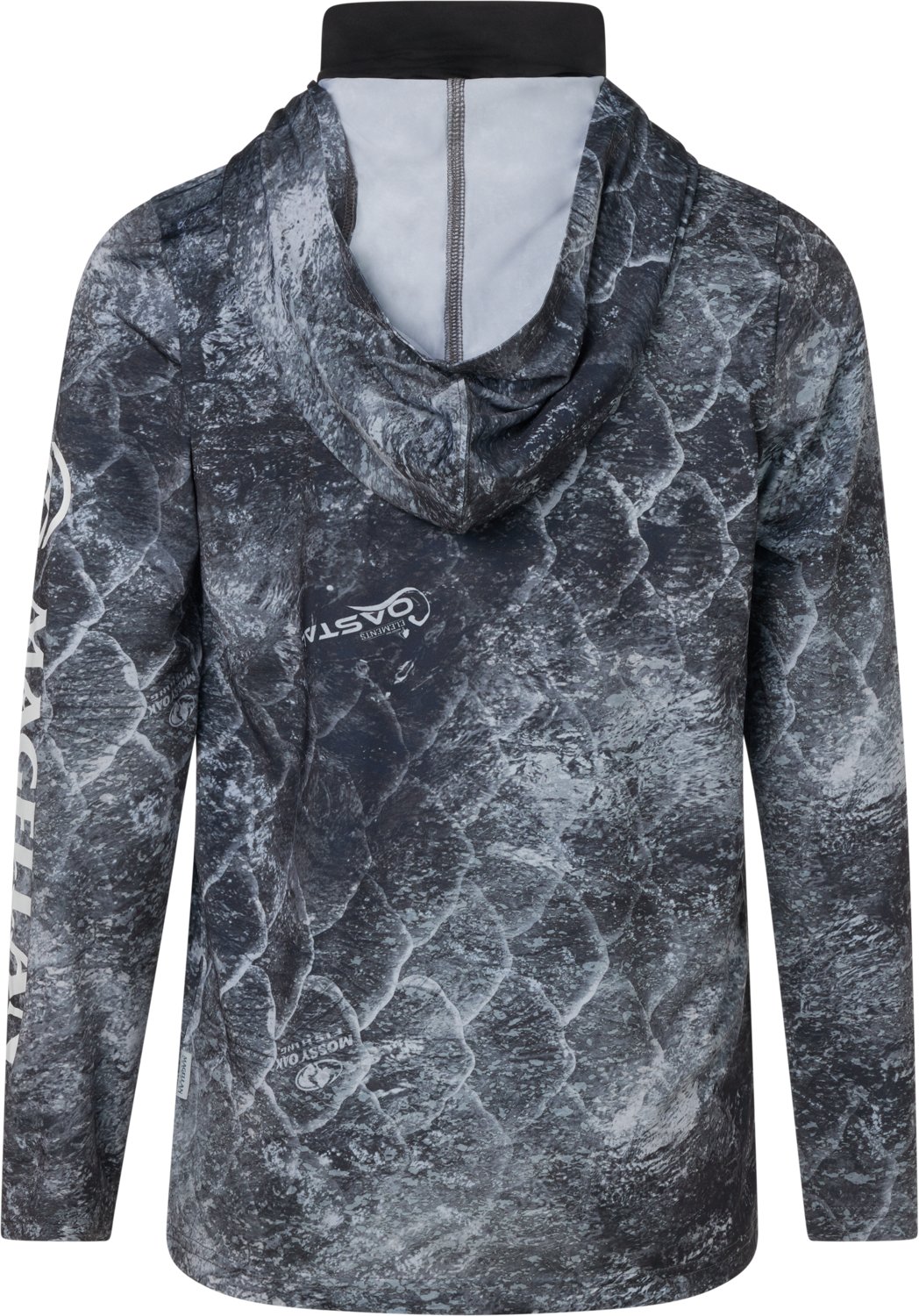 Magellan Outdoors Boys' Mossy Oak Coastal Gaiter Hoodie - view number 3