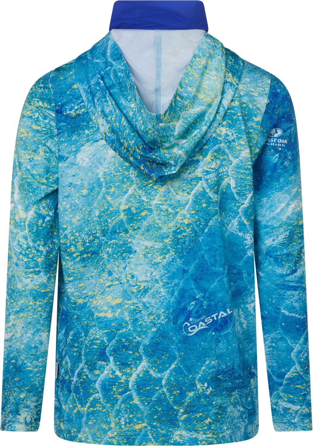 Magellan Outdoors Boys' Mossy Oak Coastal Gaiter Hoodie - view number 4