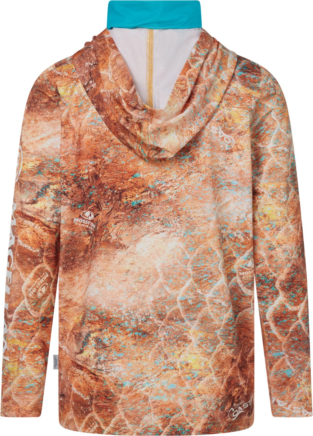 Magellan Outdoors Boys' Mossy Oak Coastal Gaiter Hoodie - view number 2