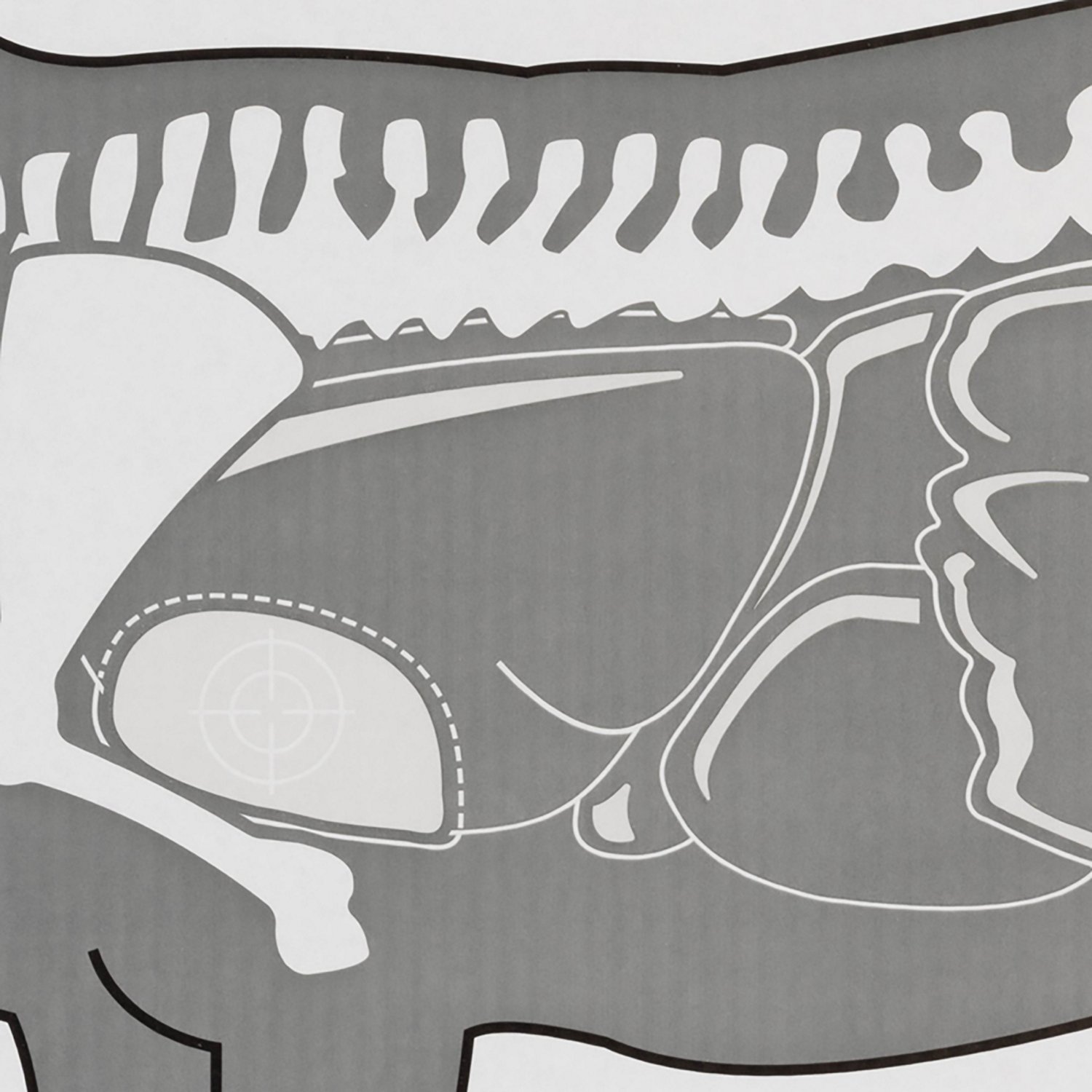 EZ Aim® Corrugated Deer Vital Target - view number 3