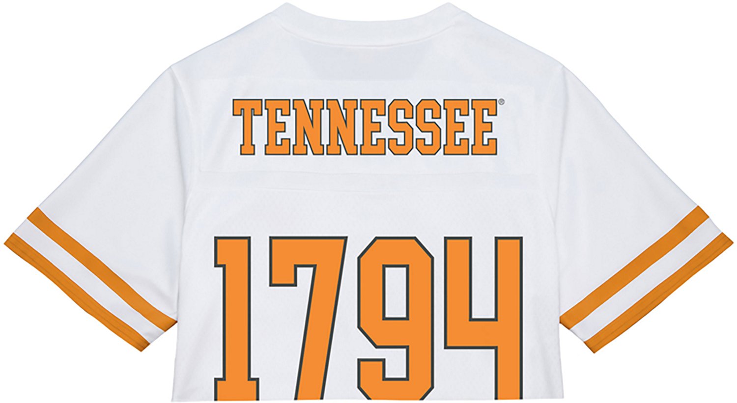 Mitchell & Ness Women's University of Tennessee Volunteers Cropped Fashion Short Sleeve Jersey - view number 2